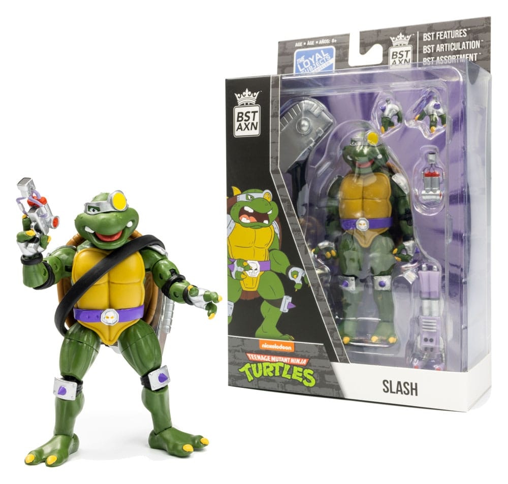 Teenage Mutant Ninja Turtles BST AXN Action Figure Slash 13 cm