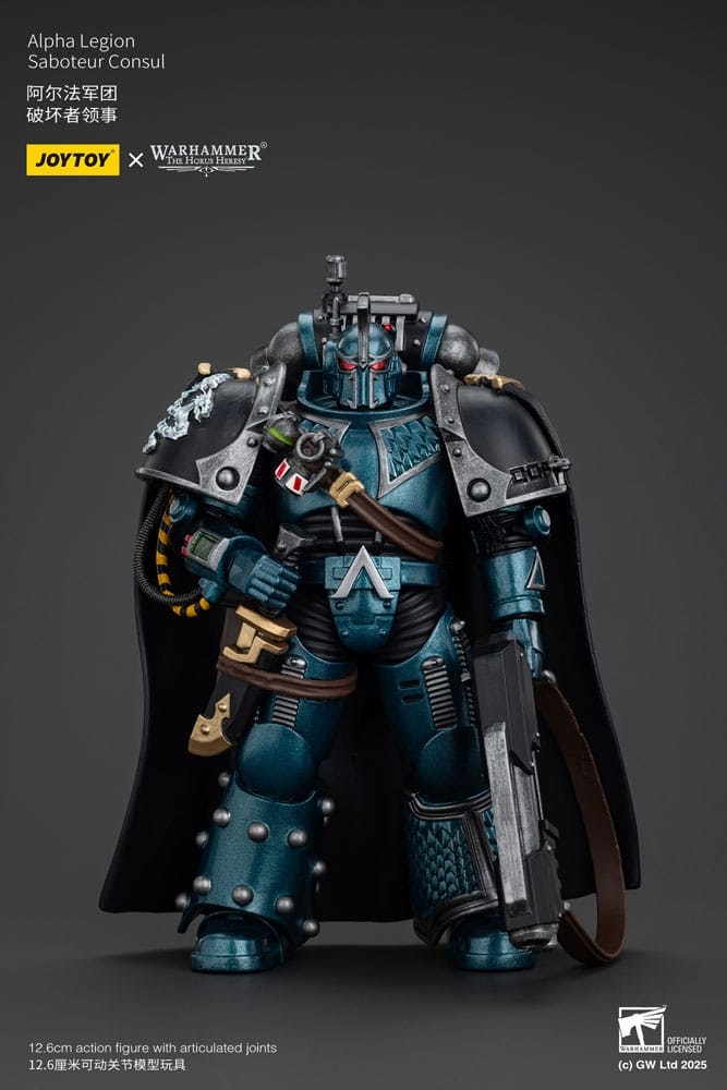 Warhammer The Horus Heresy Action Figure Alpha Legion Saboteur Consul 20 cm (Totalpris 939,-)