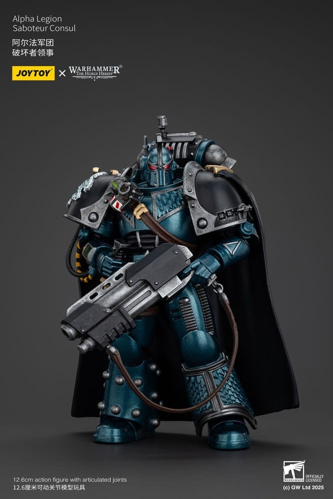 Warhammer The Horus Heresy Action Figure Alpha Legion Saboteur Consul 20 cm (Totalpris 939,-)
