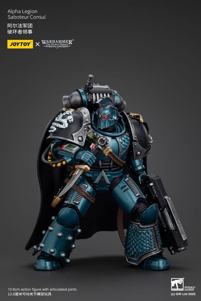 Warhammer The Horus Heresy Action Figure Alpha Legion Saboteur Consul 20 cm (Totalpris 939,-)