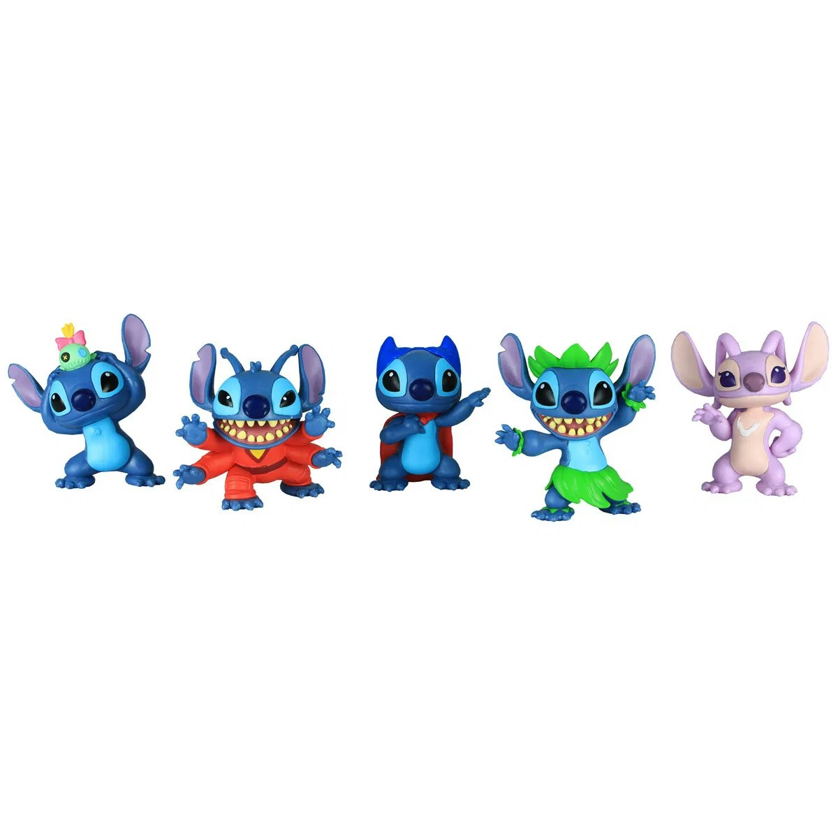 Stitch Mini figurer 5 Pack 7,5 cm