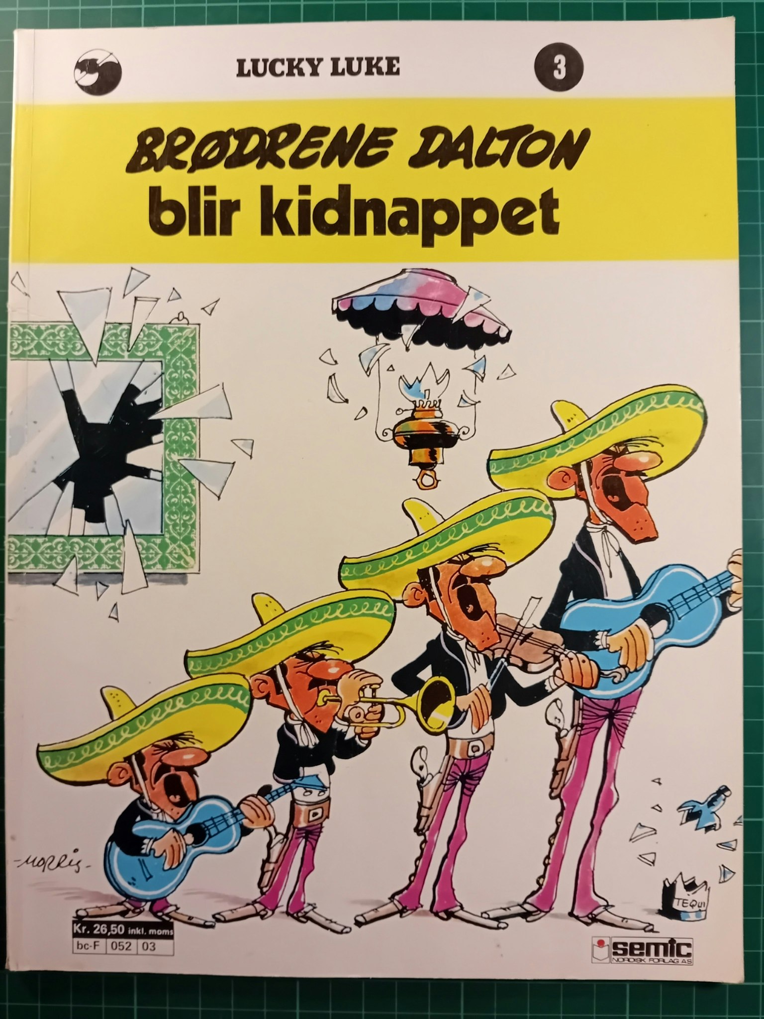 Lucky Luke 03 Brødrene Dalton blir kidnappet