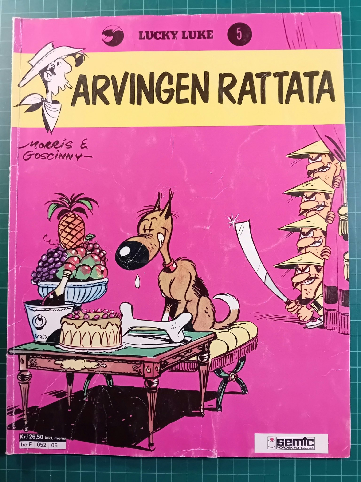 Lucky Luke 05 Arvingen Rattata