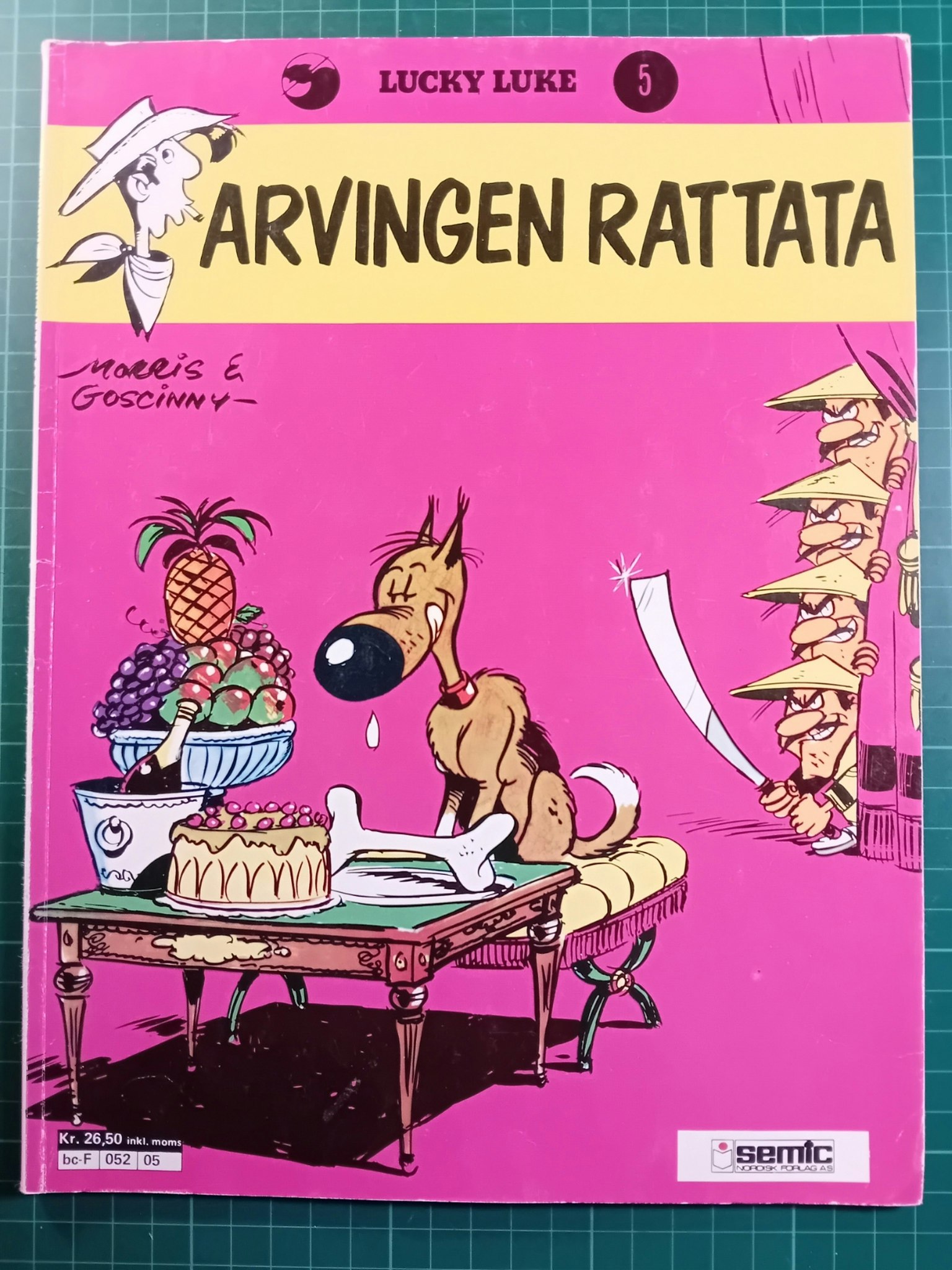 Lucky Luke 05 Arvingen Rattata