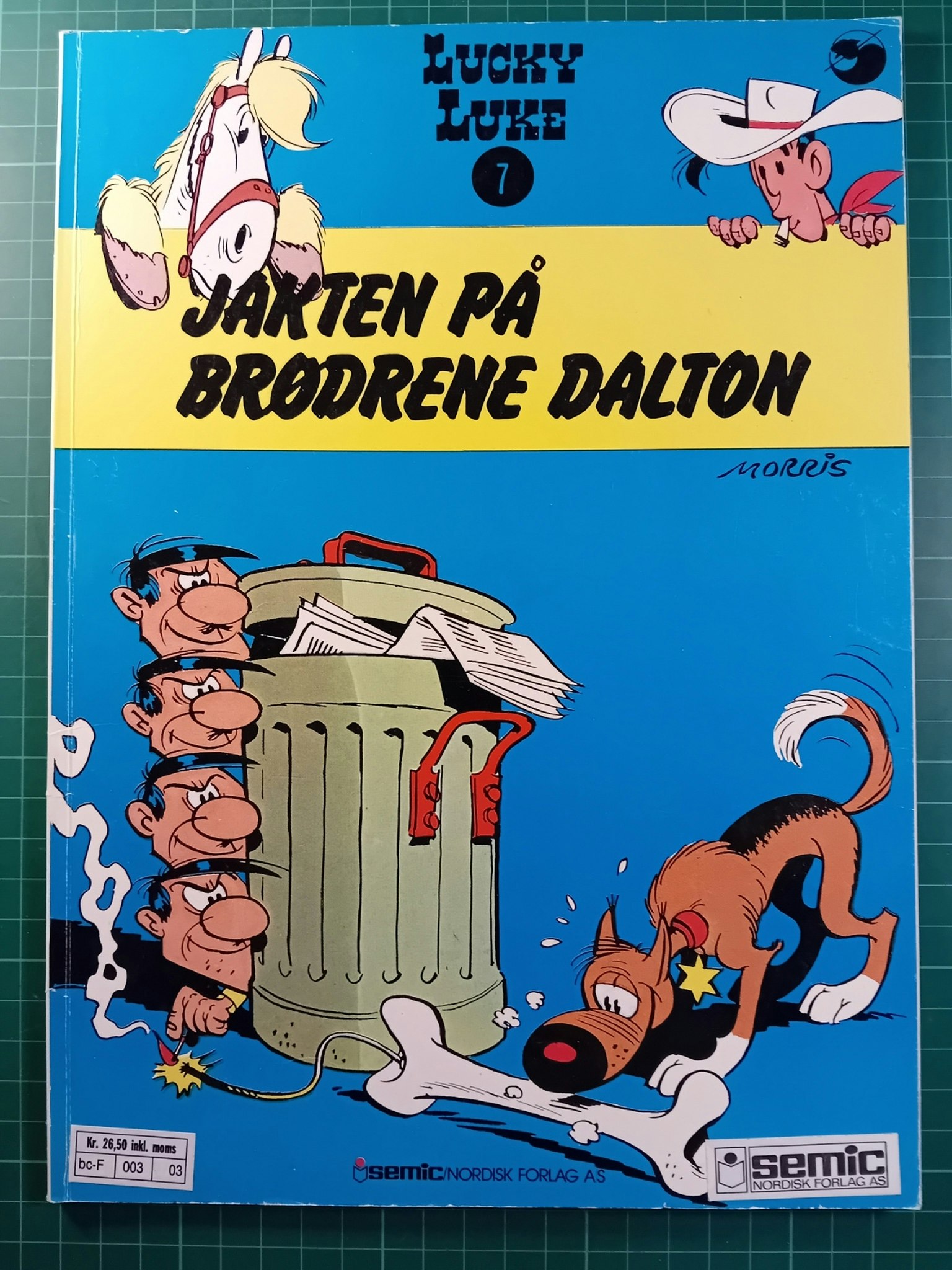 Lucky Luke 07 Jakten på brødrene Dalton