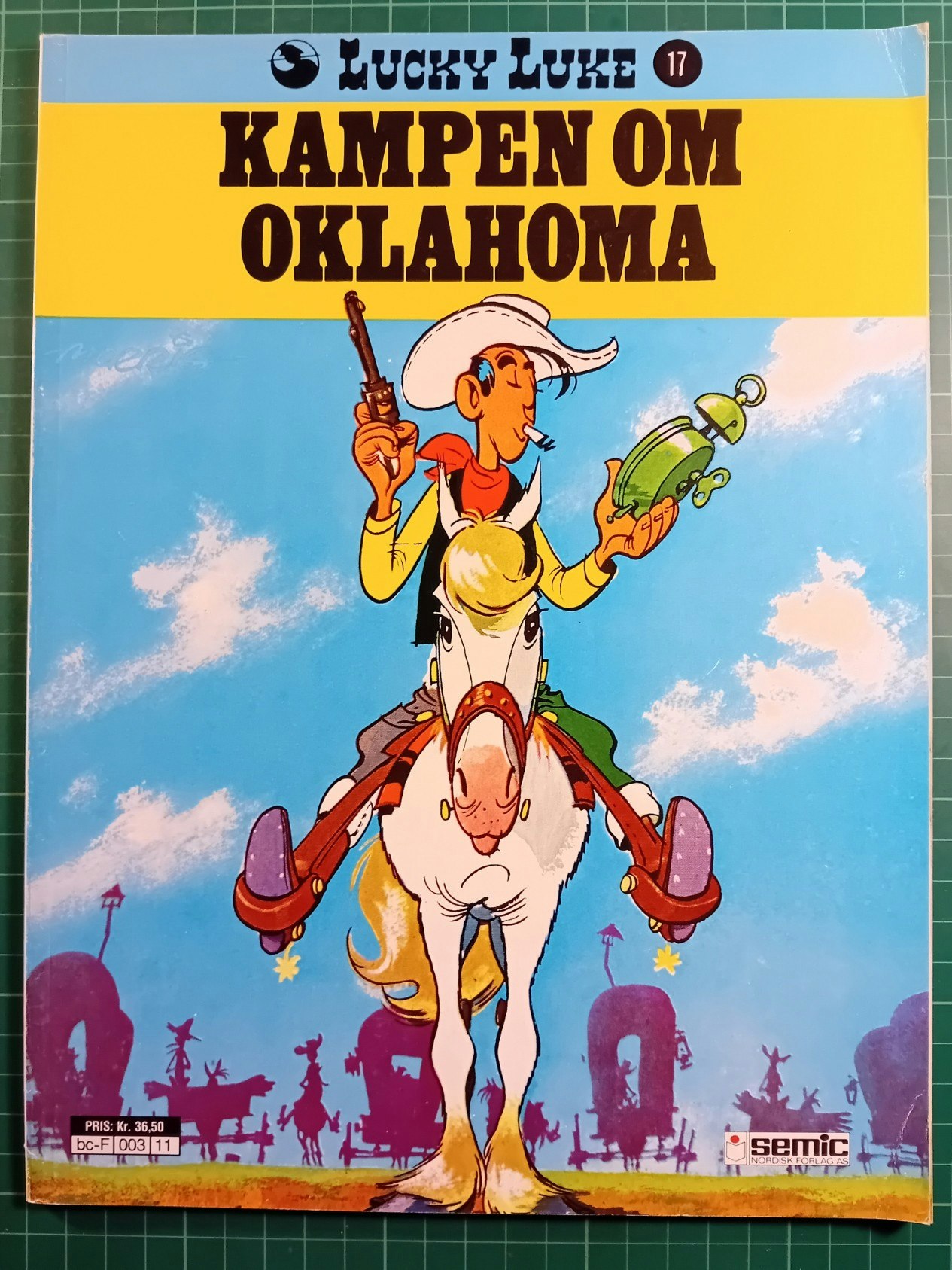 Lucky Luke 17 Kampen om Oklahoma
