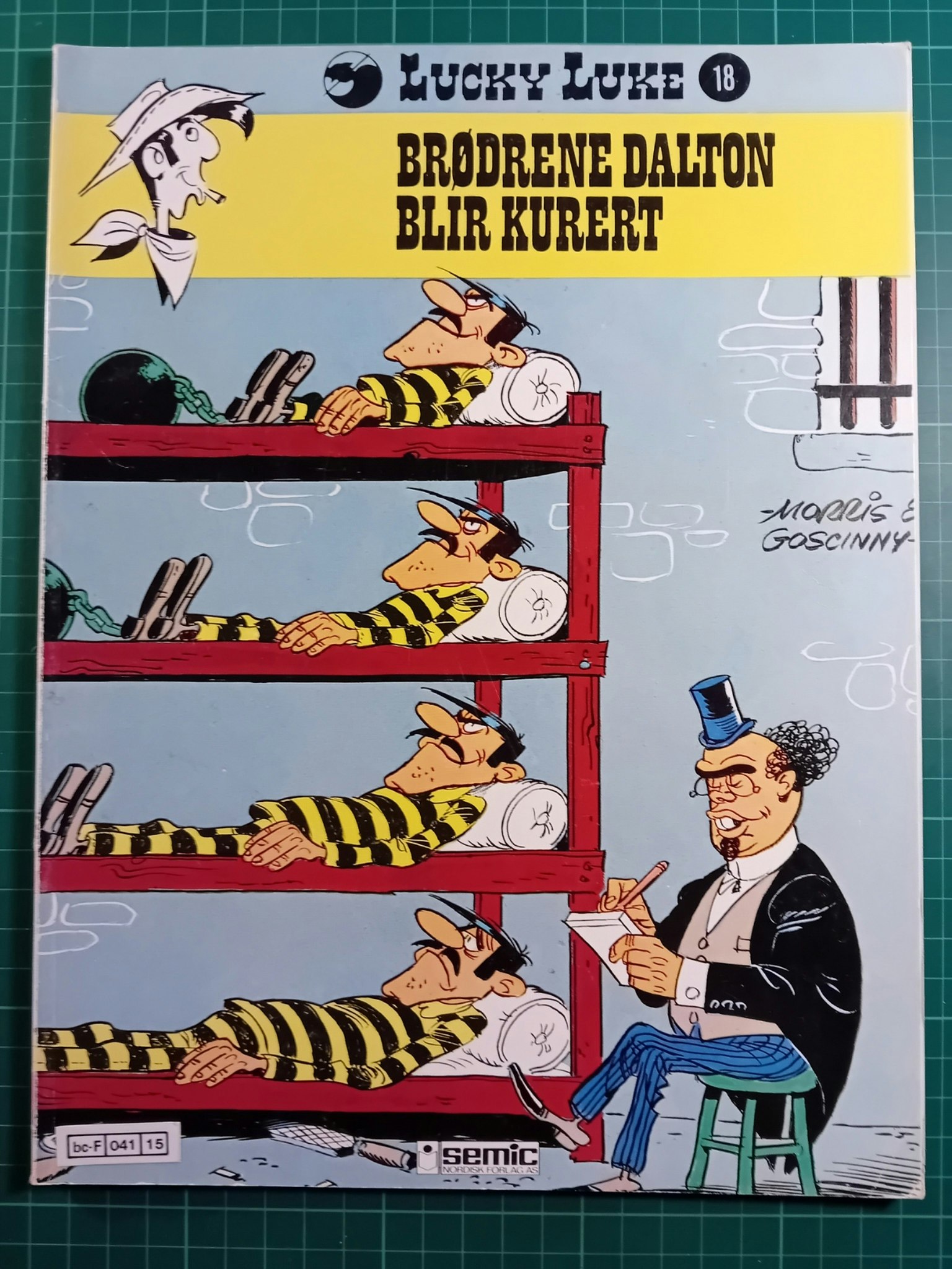 Lucky Luke 18 Brødrene Dalton blir kurert