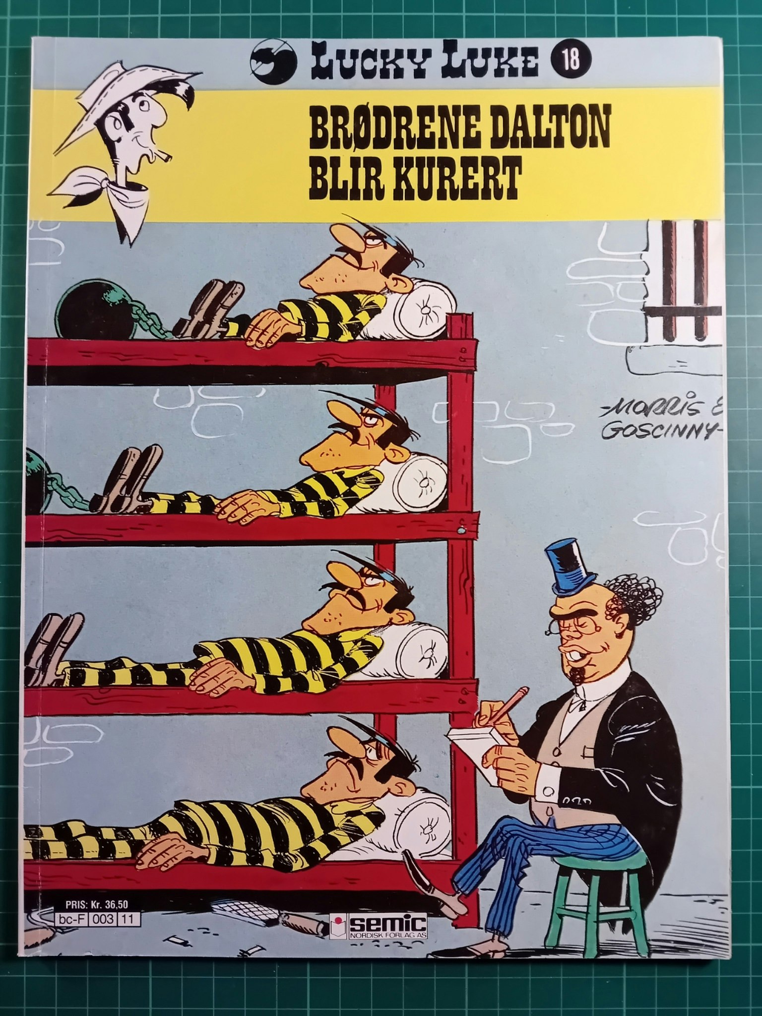 Lucky Luke 18 Brødrene Dalton blir kurert