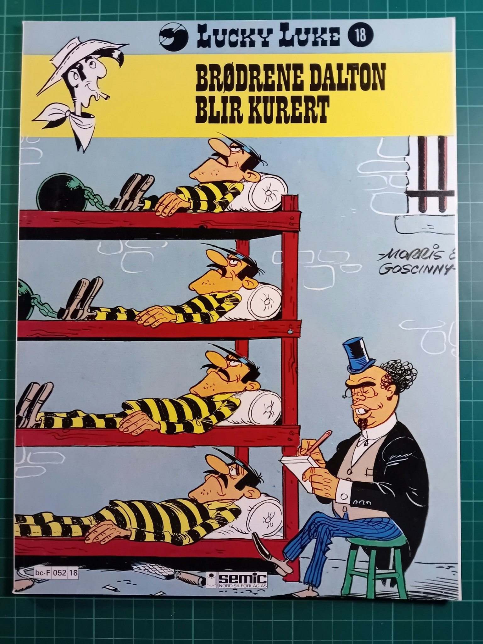 Lucky Luke 18 Brødrene Dalton blir kurert