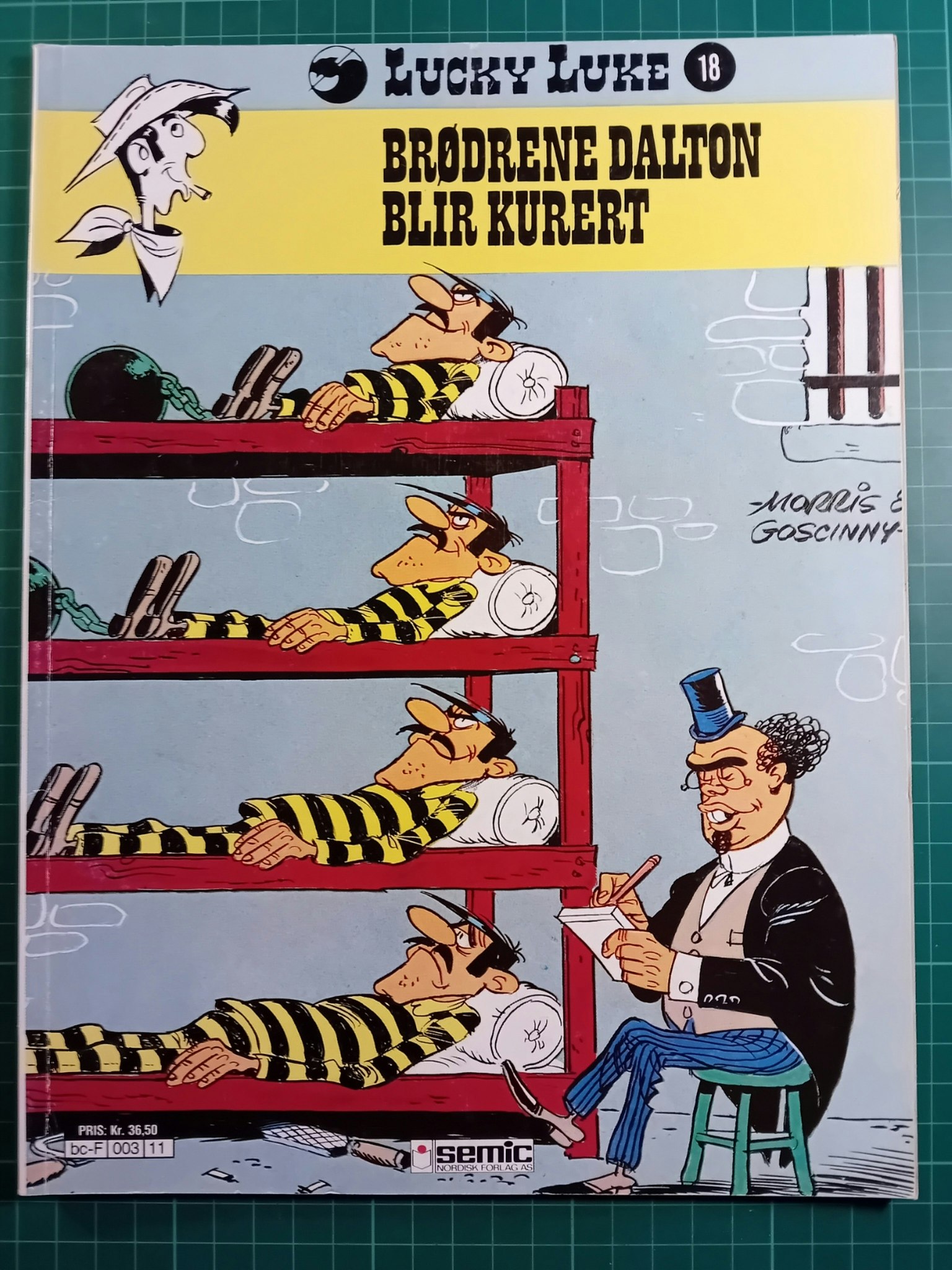 Lucky Luke 18 Brødrene Dalton blir kurert