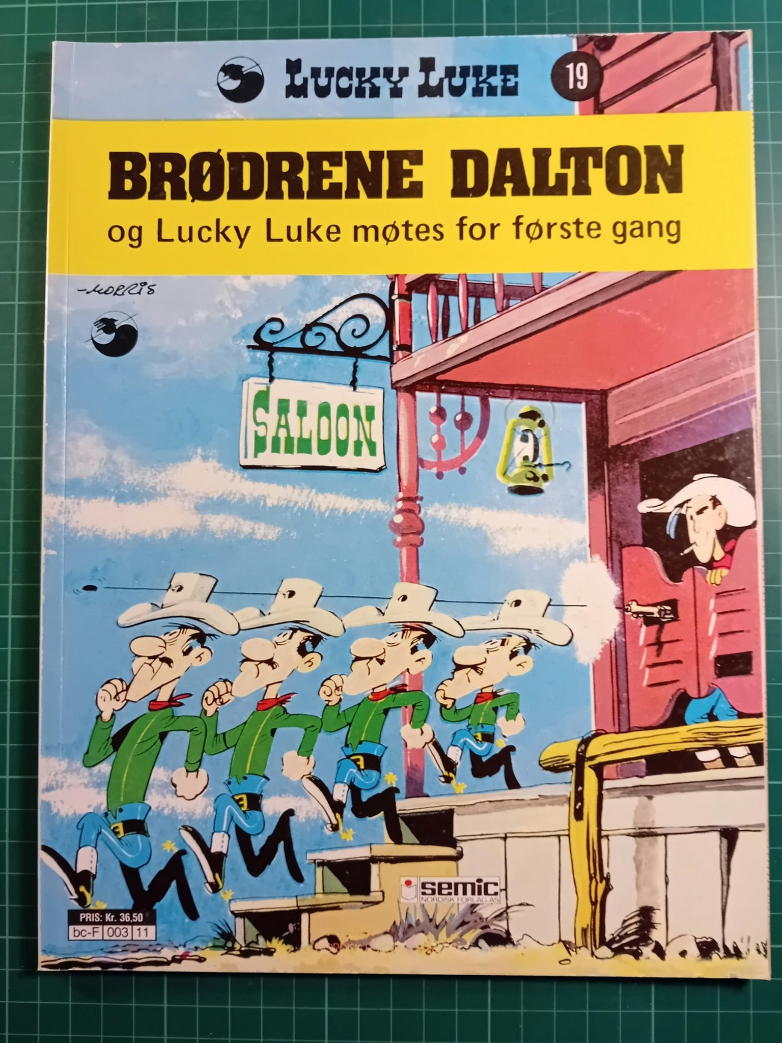 Lucky Luke 19 Brødrene Dalton og Lucky Luke møtes første gang