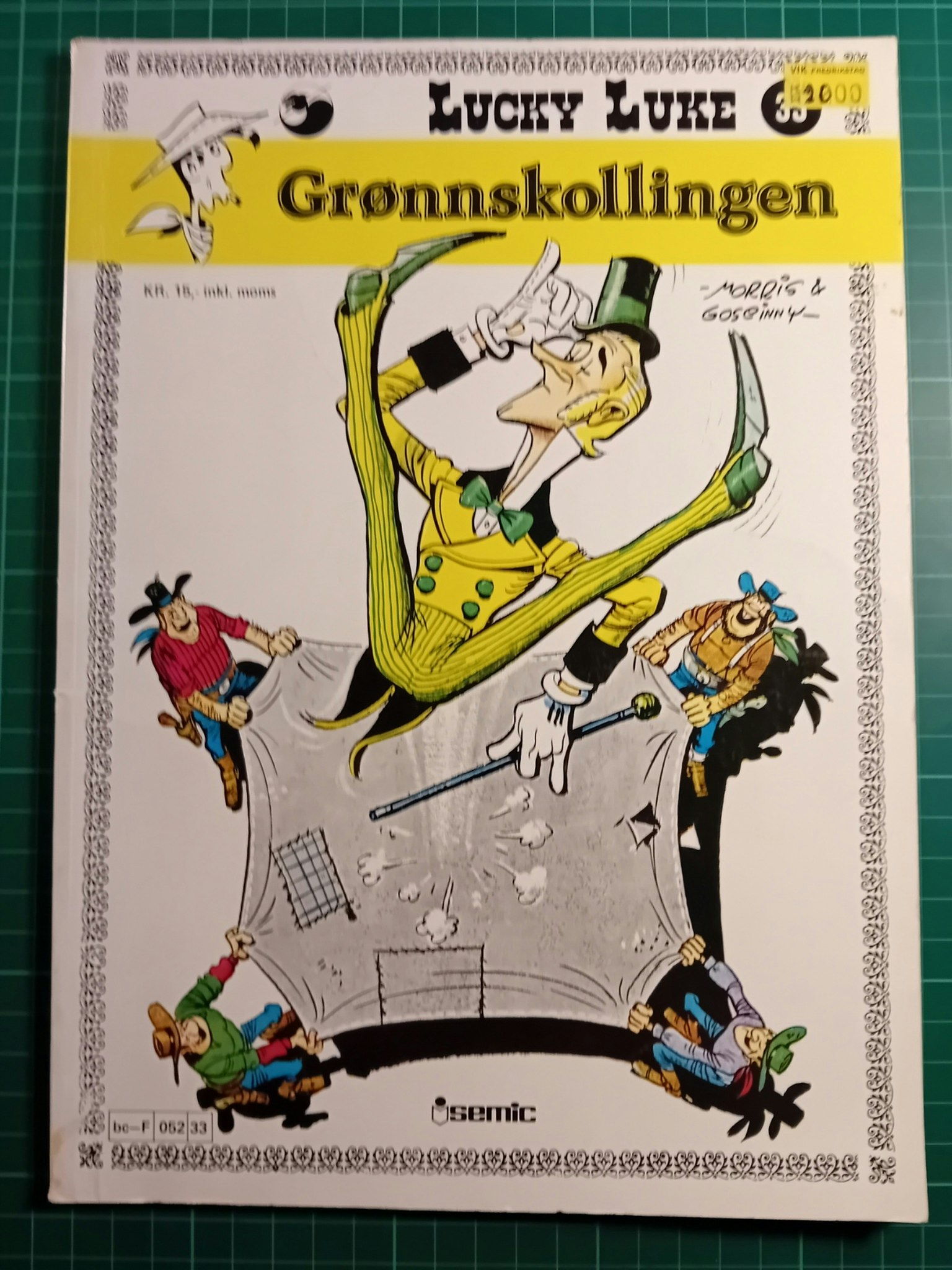 Lucky Luke 33 Grønnskollingen