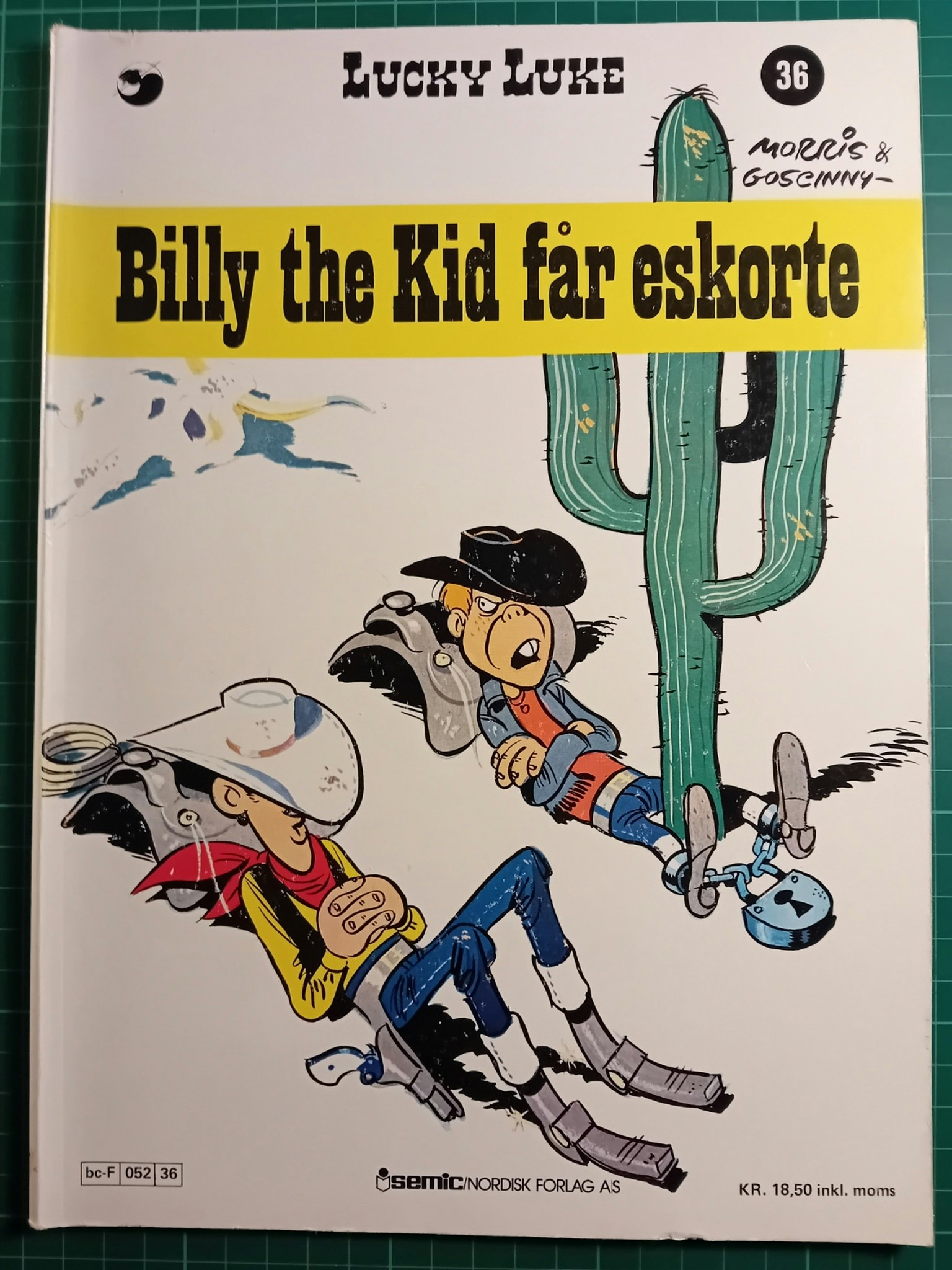 Lucky Luke 36 Billy the Kid får eskorte