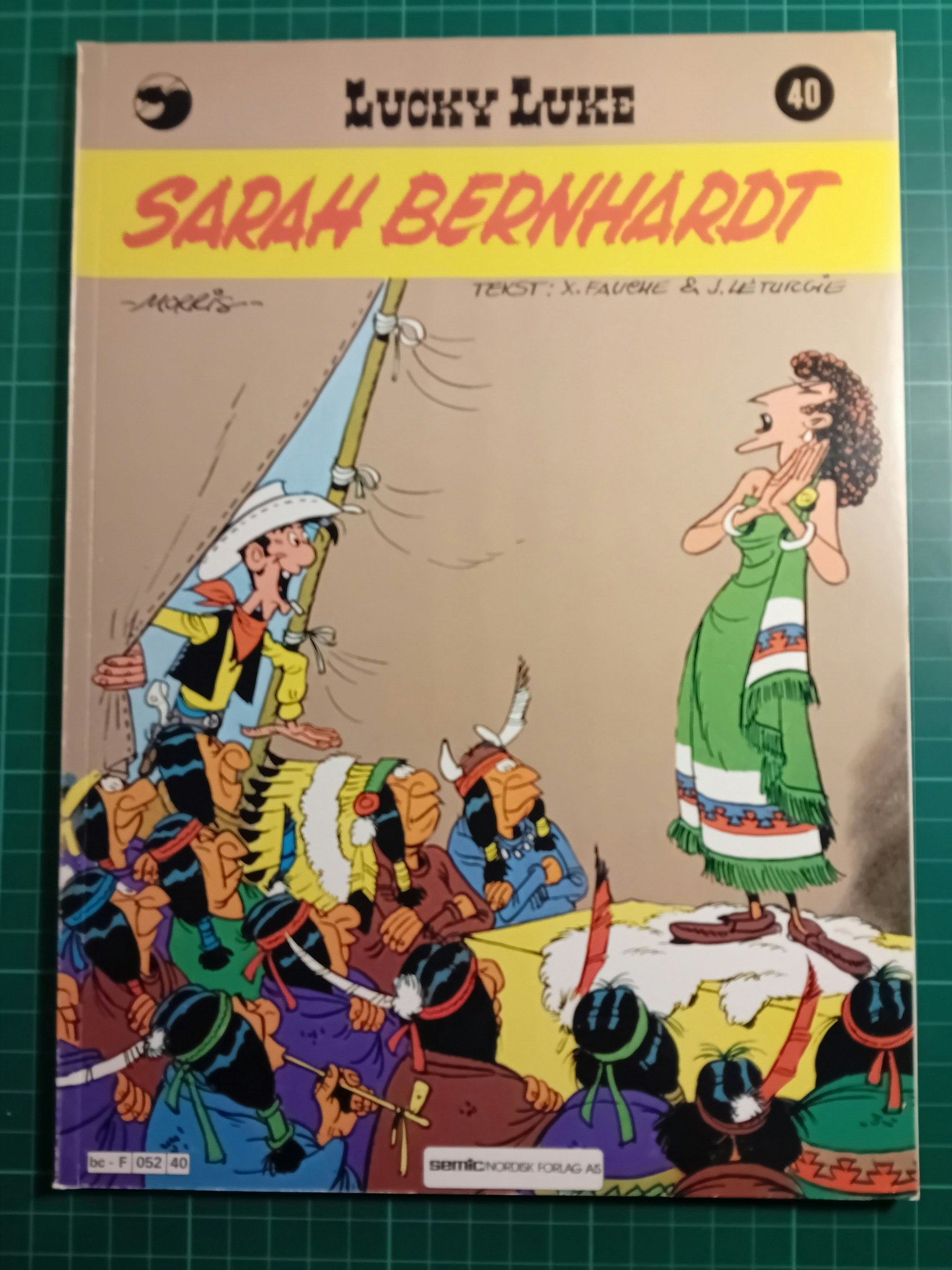 Lucky Luke 40 Sarah Bernhardt