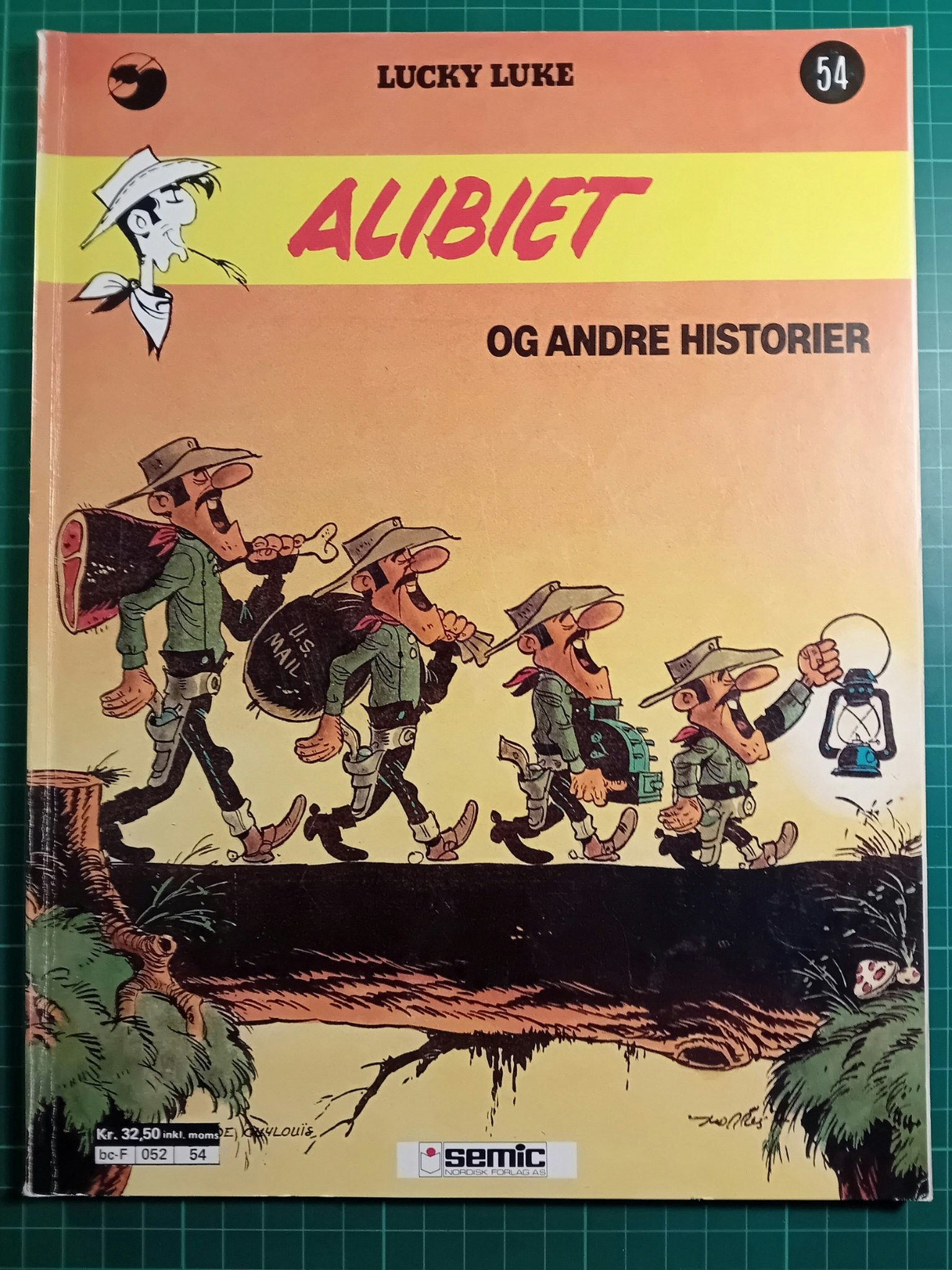 Lucky Luke 54 Alibiet og andre historier
