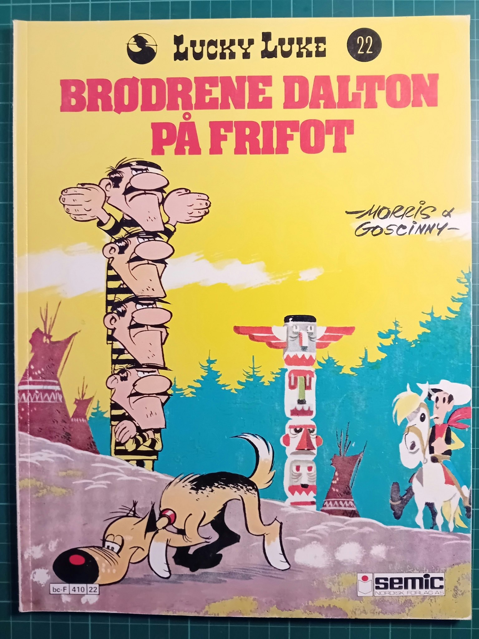 Lucky Luke 22 Brødrene Dalton på frifot