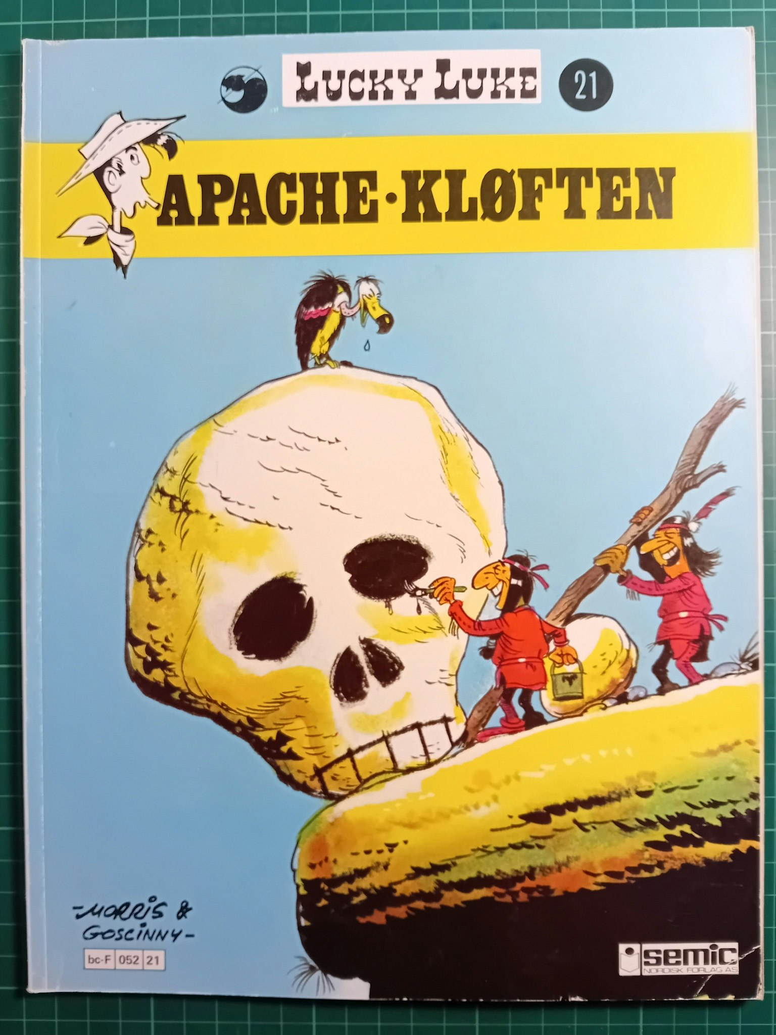 Lucky Luke 21 Apache-kløften