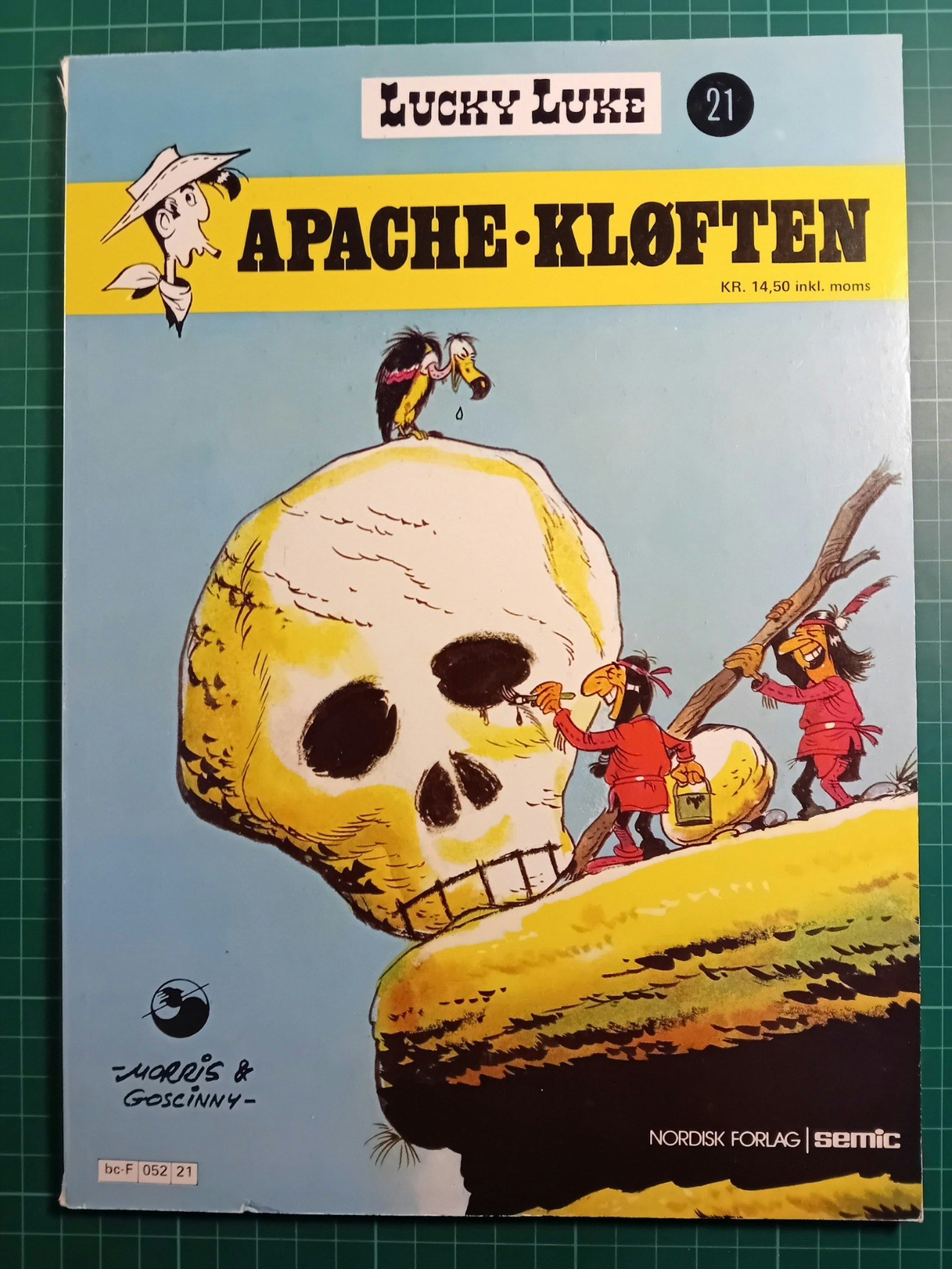 Lucky Luke 21 Apache-kløften