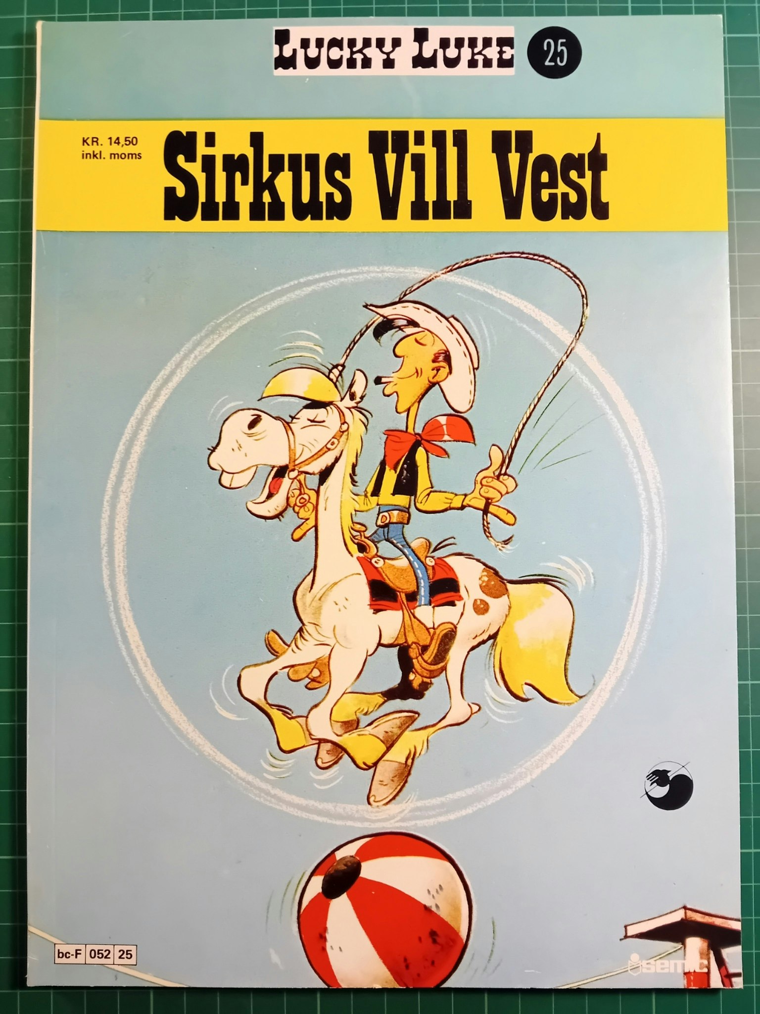 Lucky Luke 25 Sirkus vill vest