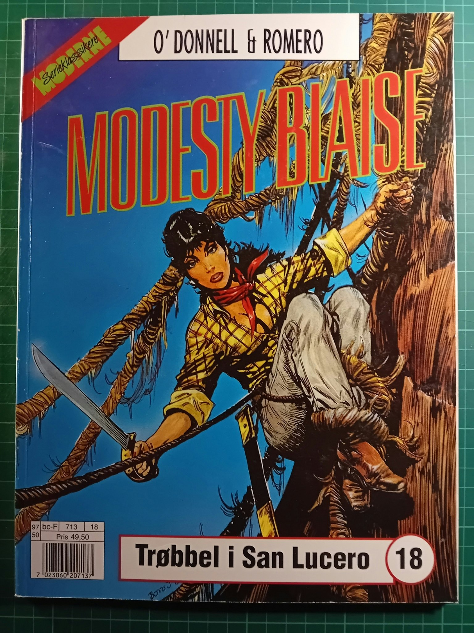 Modesty Blaise 18 Trøbbel i San Lucero