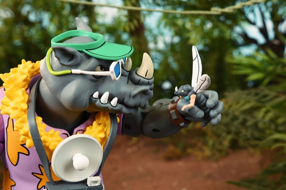 TMNT (Cartoon 1980) Action Figure 2 Pack Vacation Bebop and Rocksteady 18 cm (Totalpris 995-)