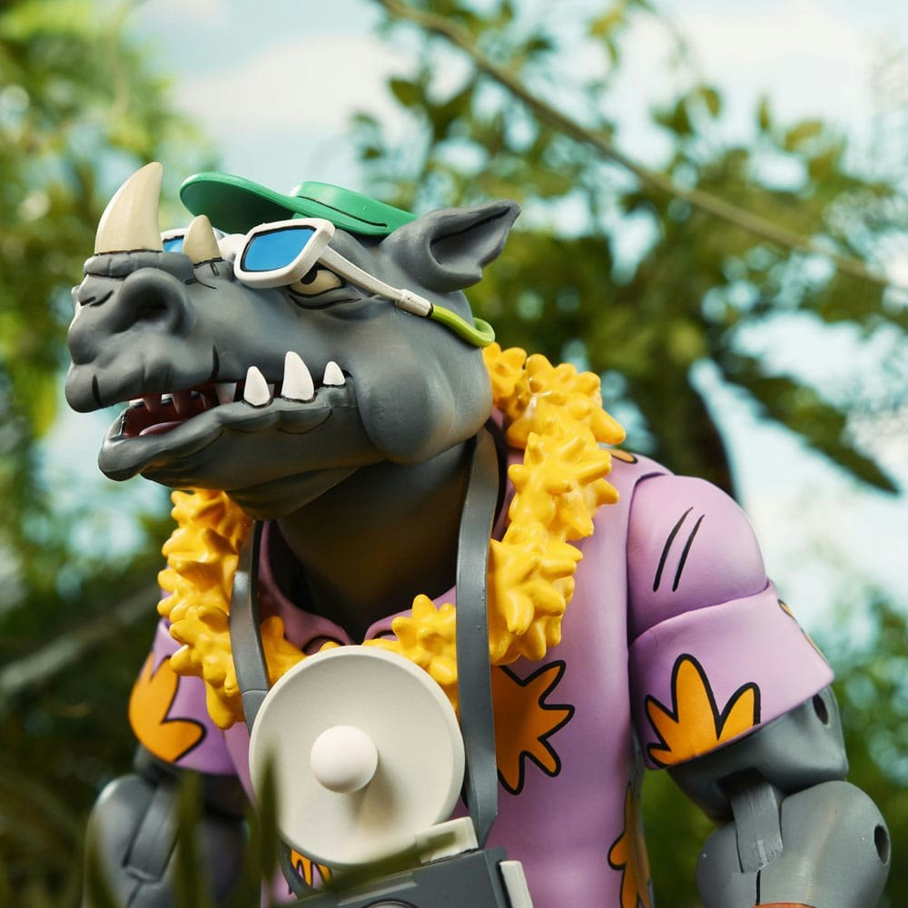 TMNT (Cartoon 1980) Action Figure 2 Pack Vacation Bebop and Rocksteady 18 cm (Totalpris 995-)