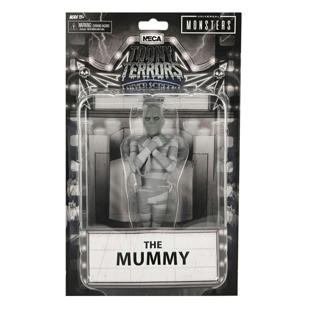 Universal Monsters Toony Terrors Action Figures 15 cm Series 10 Silver Screen Edition Komplett serie (Totalpris 995,-)