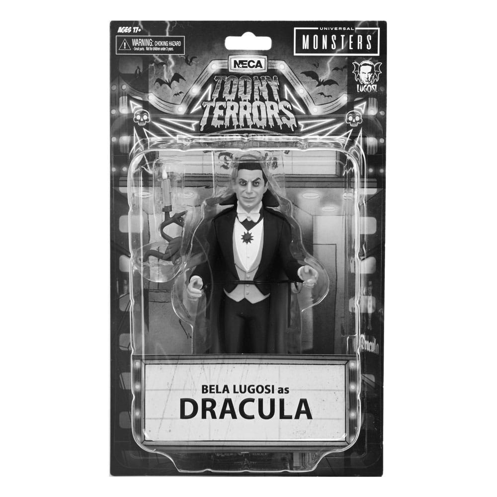 Universal Monsters Toony Terrors Action Figures 15 cm Series 10 Silver Screen Edition Komplett serie (Totalpris 995,-)