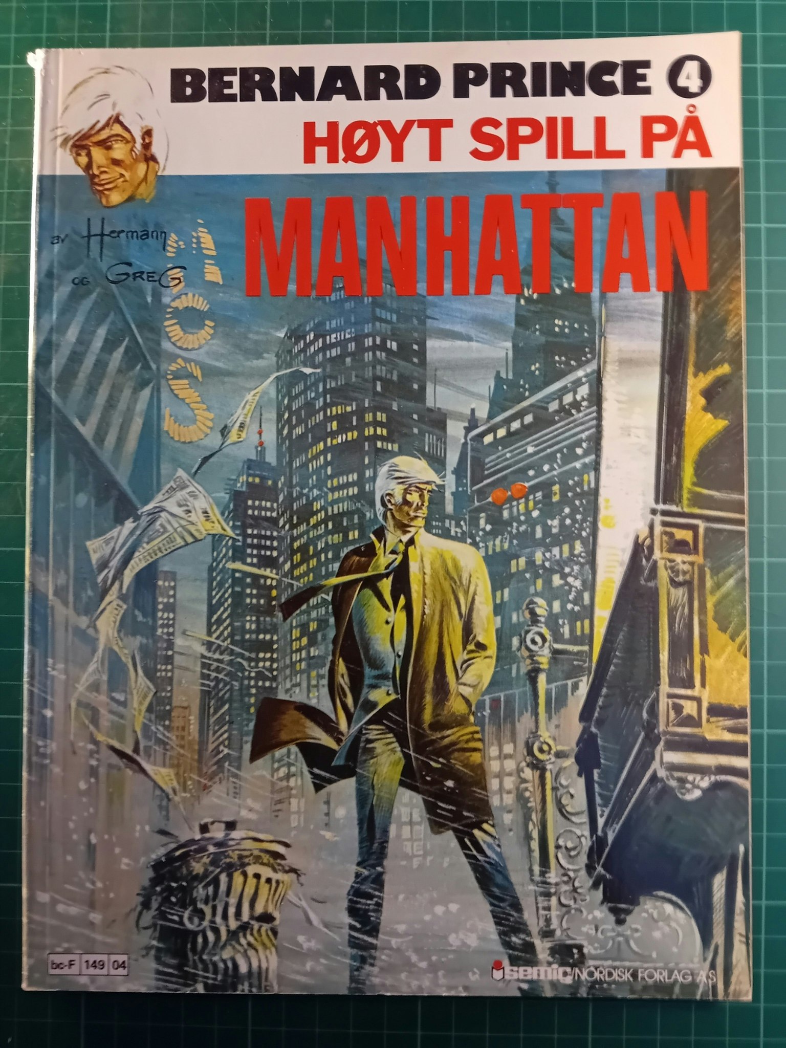 Bernard Prince 4 Høyt spill på Manhattan