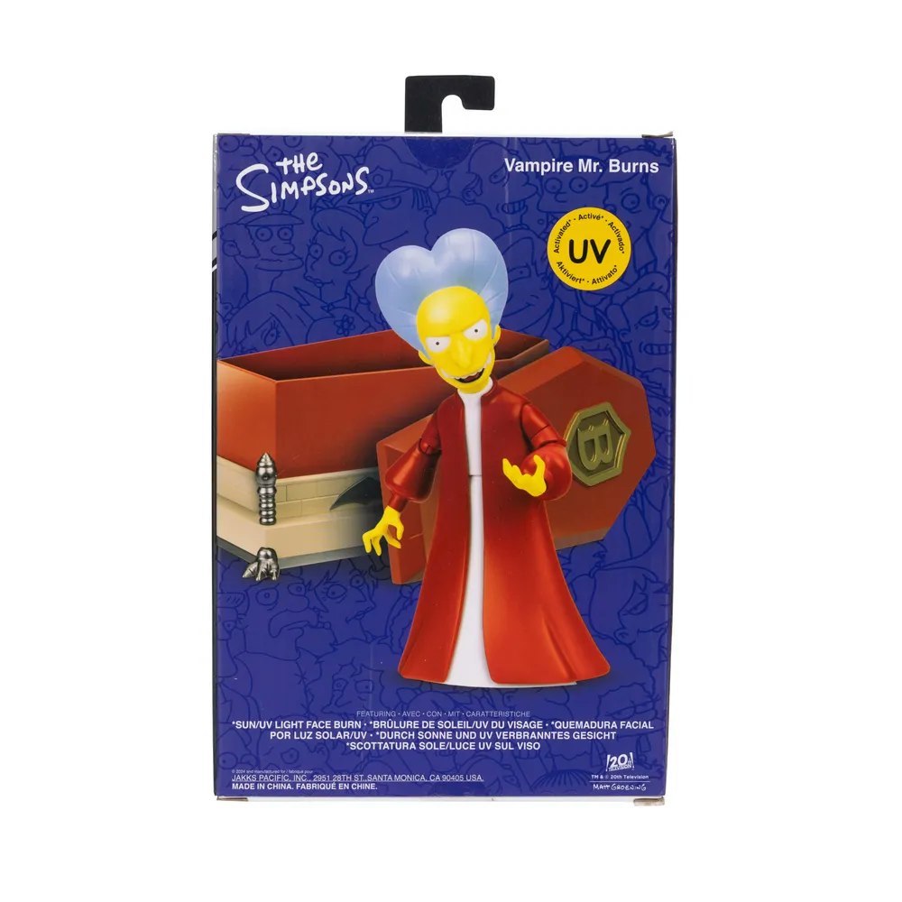 The Simpsons 12 cm Vampire Mr.Burns Premium figure