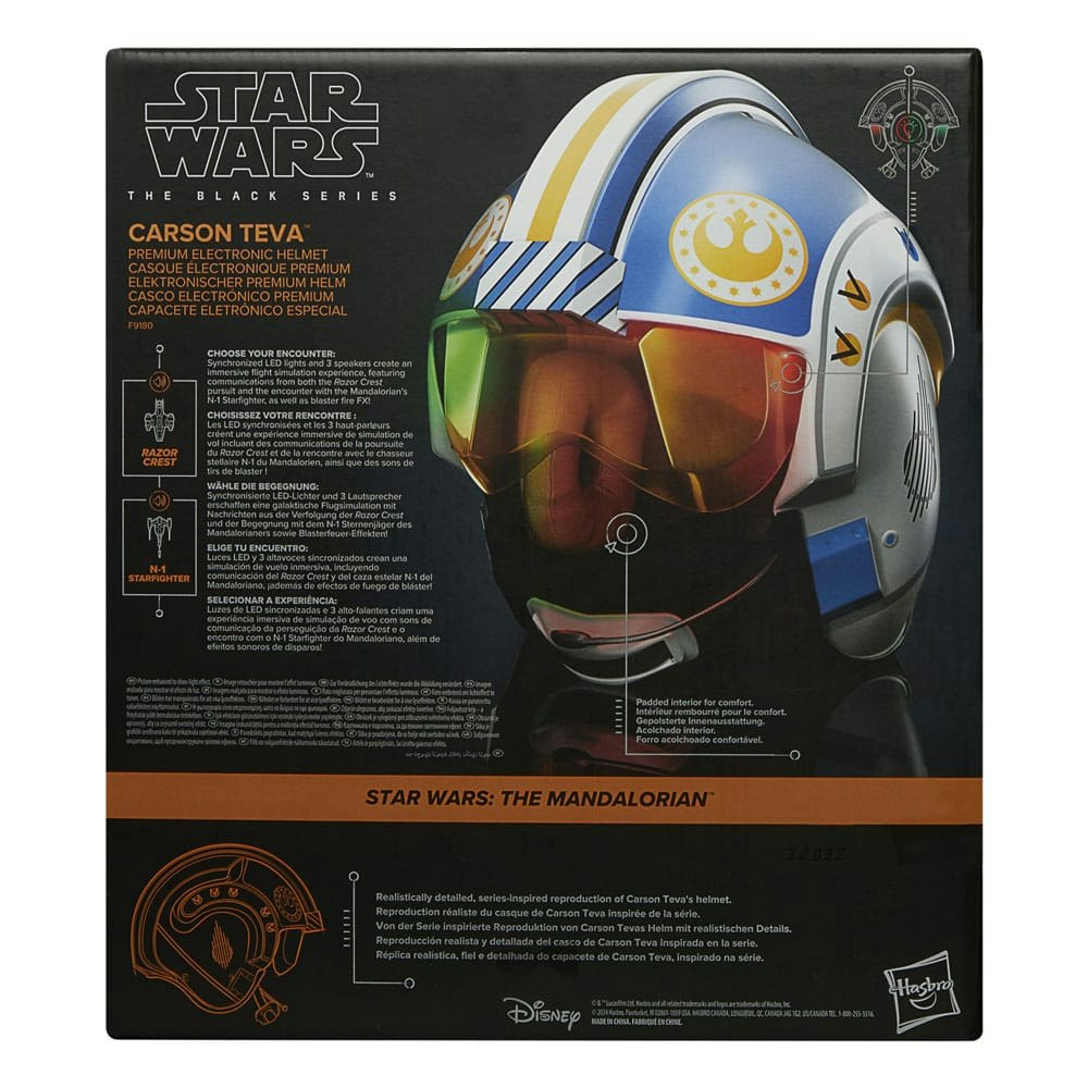 Star Wars Elektronisk hjelm: Carson Teva (The Mandalorian)