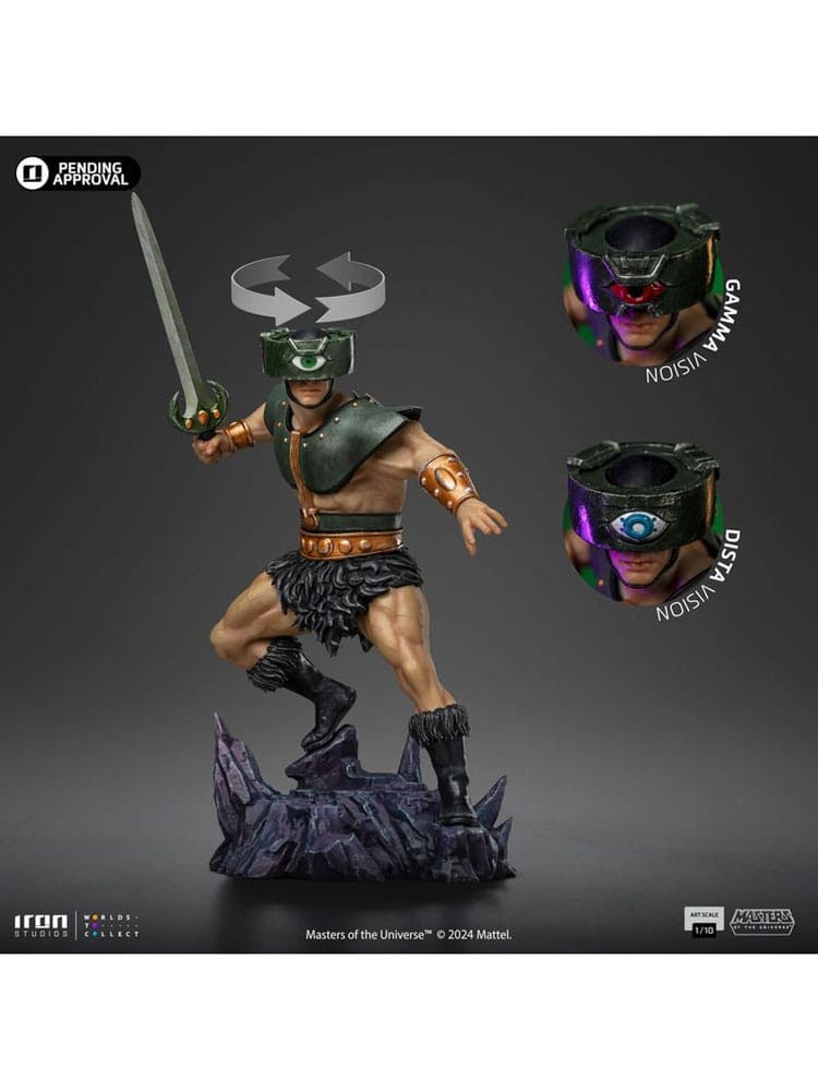 Masters of the Universe Art Scale Statue 1/10 Triklops 24 cm (totalpris 3.295,-)