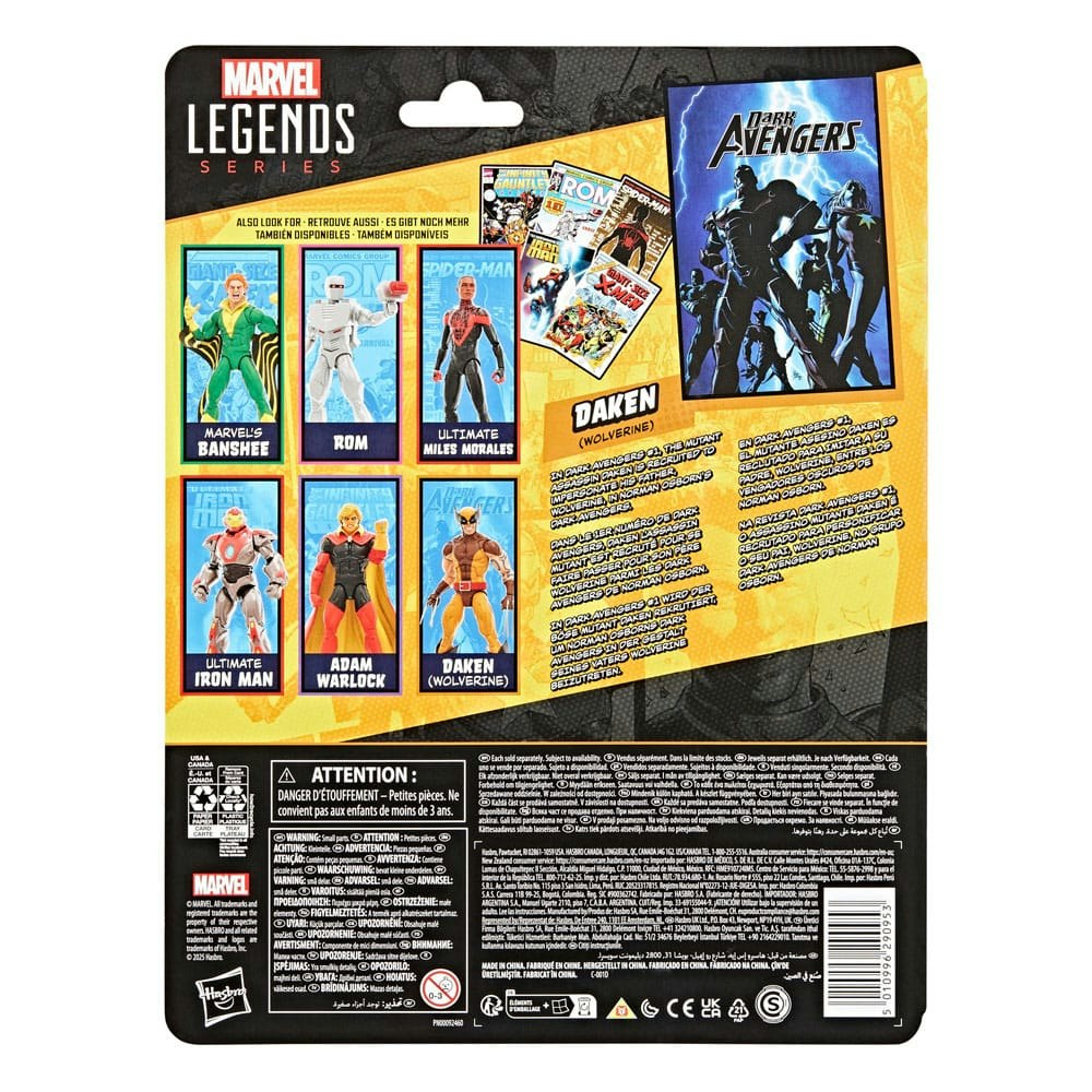 Dark Avengers Marvel Legends Action Figure Daken (Wolverine) 15 cm (Totalpris 389,-)