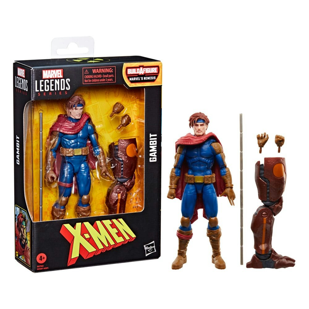 X-Men Marvel Legends Action Figure Gambit (BAF: Marvel's Nemesis) 15 cm (Totalpris 389,-)