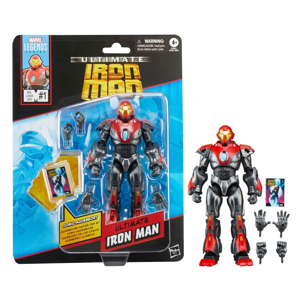 Ultimate Iron Man Marvel Legends Action Figure Ultimate Iron Man 15 cm (Totalpris 389,-)
