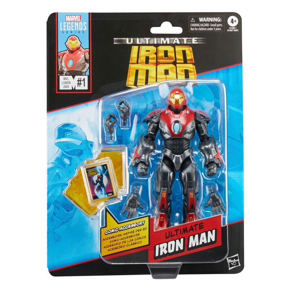 Ultimate Iron Man Marvel Legends Action Figure Ultimate Iron Man 15 cm (Totalpris 389,-)