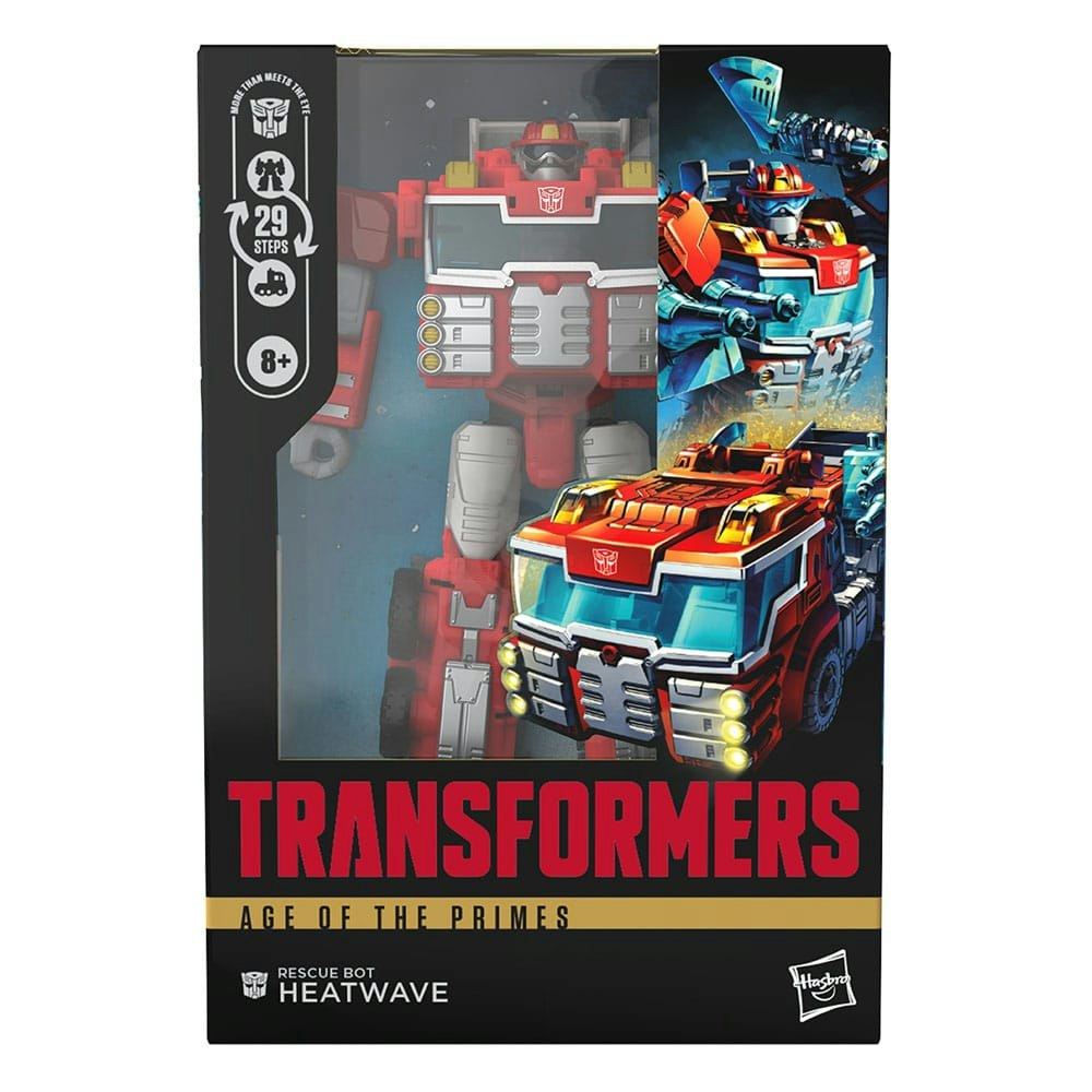 Transformers Age of the Primes Voyager Class Action Figure Rescue Bot Heatwave 18 cm (Totalpris 529,-)
