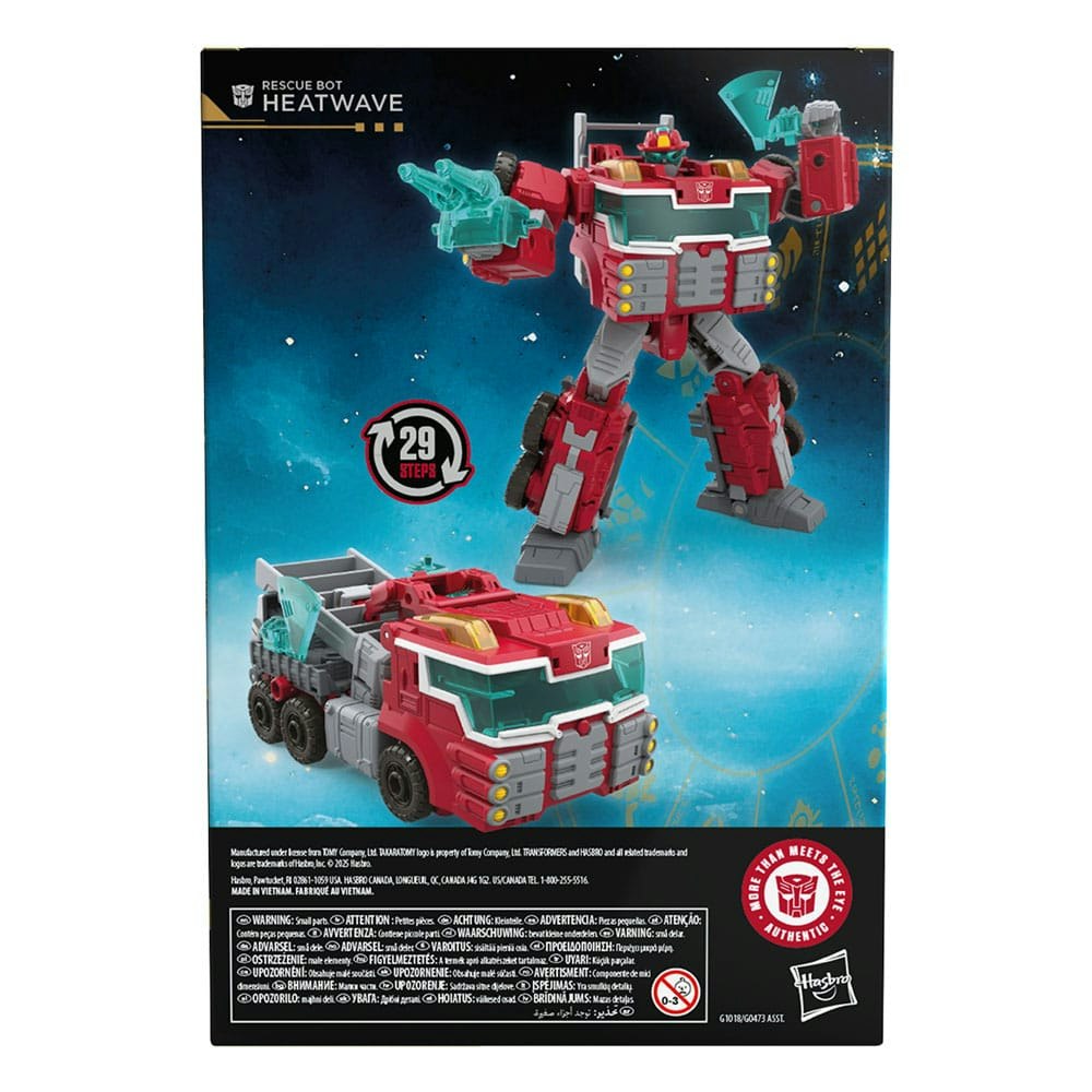 Transformers Age of the Primes Voyager Class Action Figure Rescue Bot Heatwave 18 cm (Totalpris 529,-)