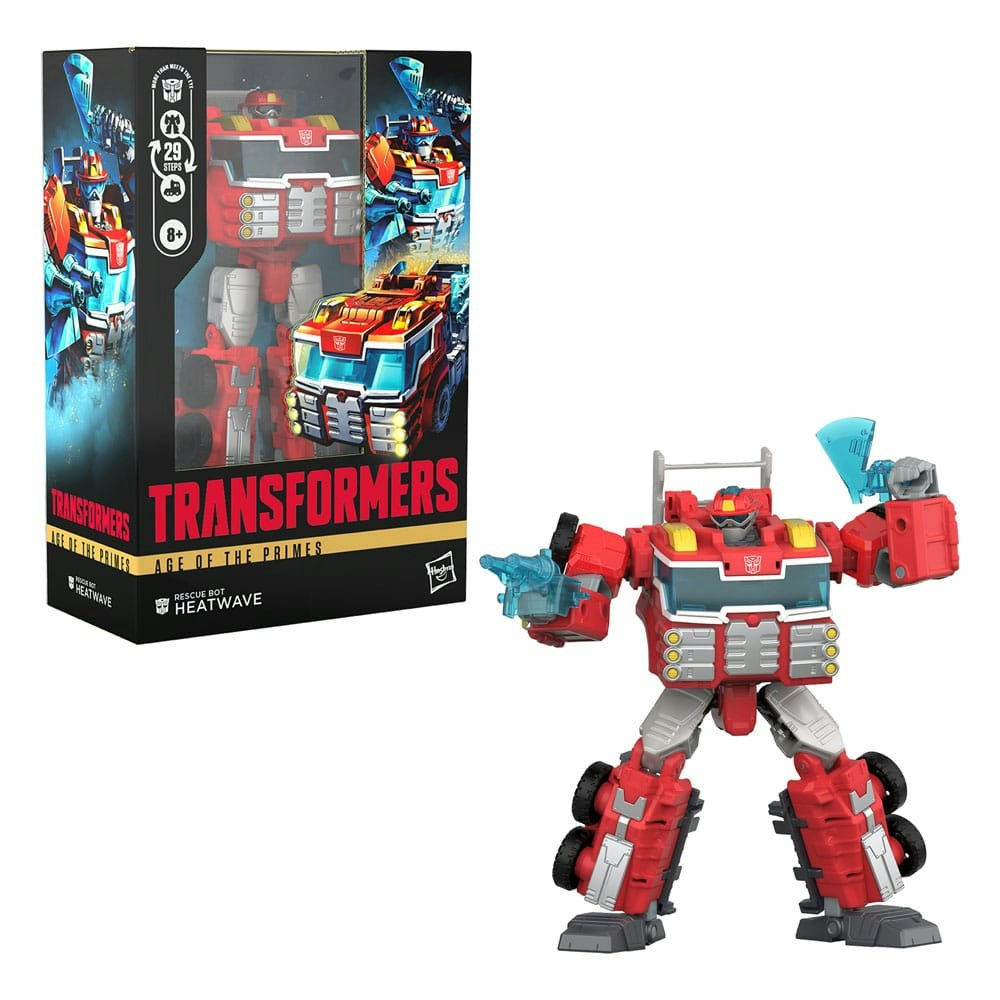 Transformers Age of the Primes Voyager Class Action Figure Rescue Bot Heatwave 18 cm (Totalpris 529,-)
