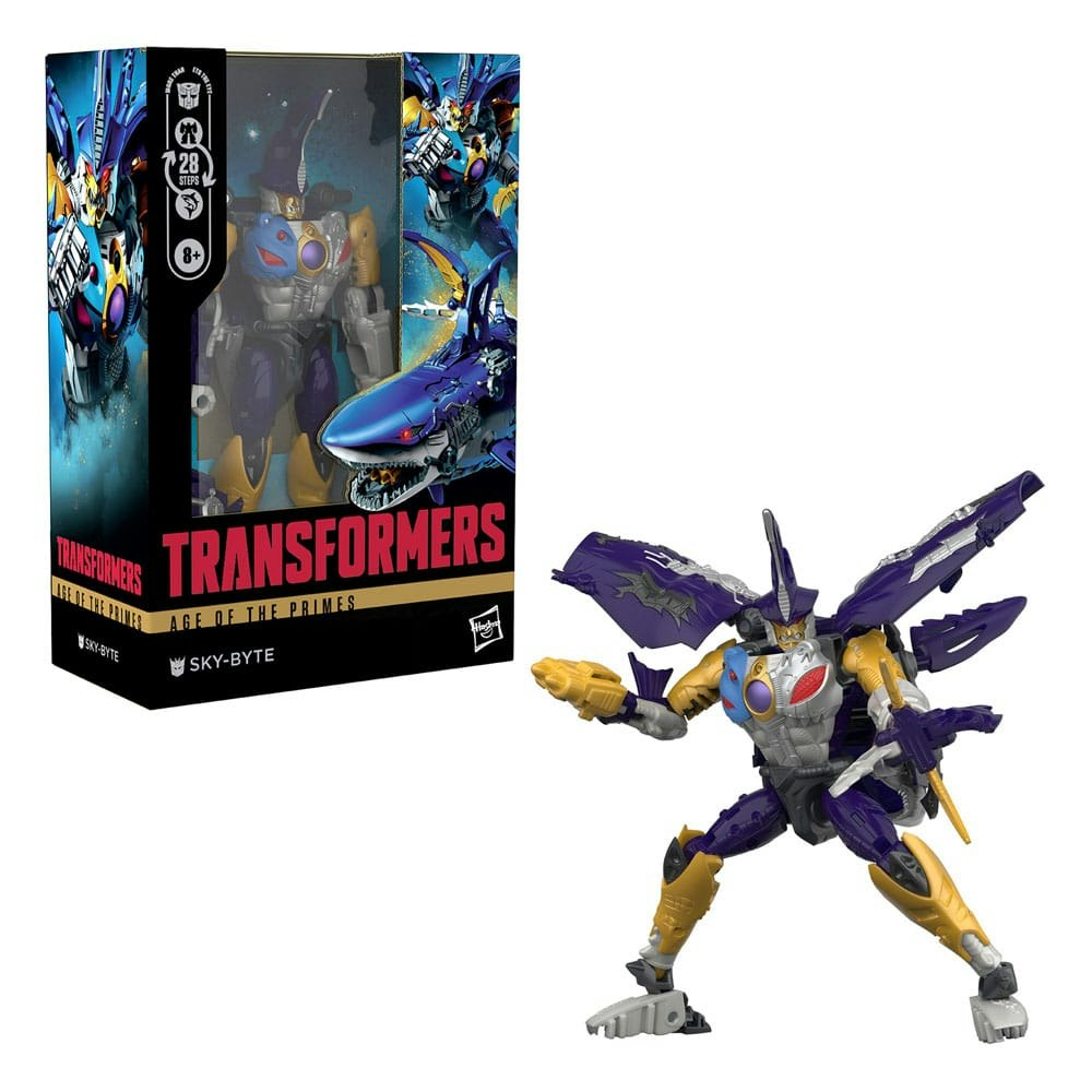Transformers Age of the Primes Voyager Class Action Figure Sky-Byte 18 cm (Totalpris 529,-)