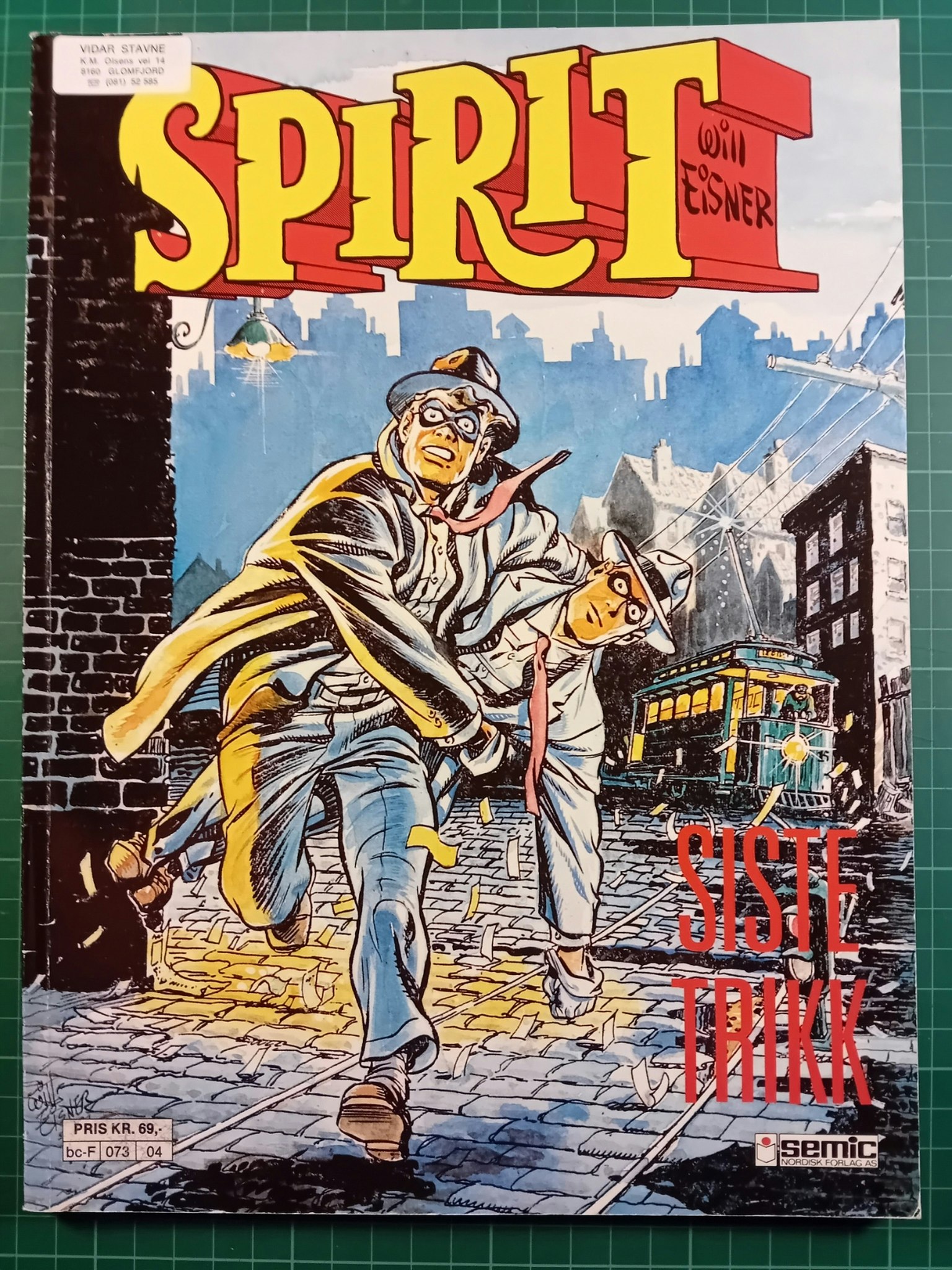 Spirit Siste trikk