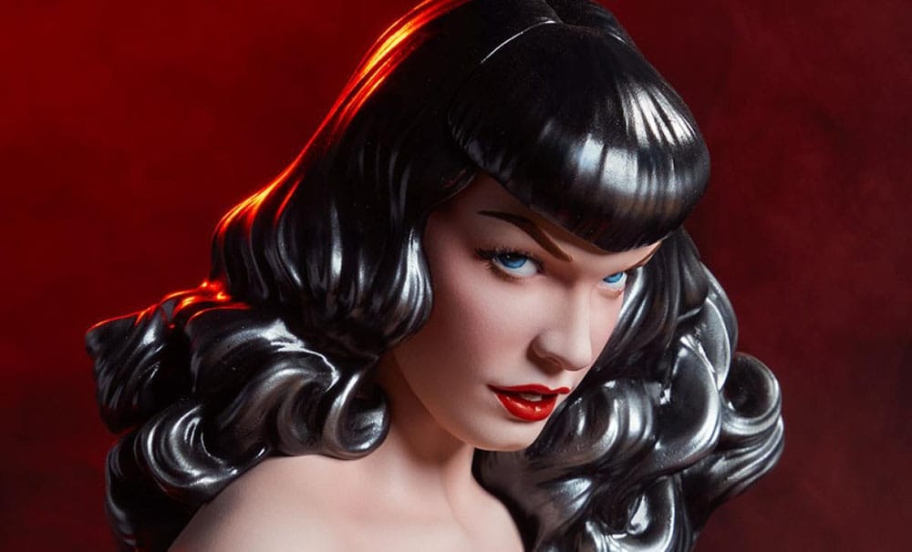 Bettie Page Statue Love Hurts 44 cm (Totalpris 11.995,-)