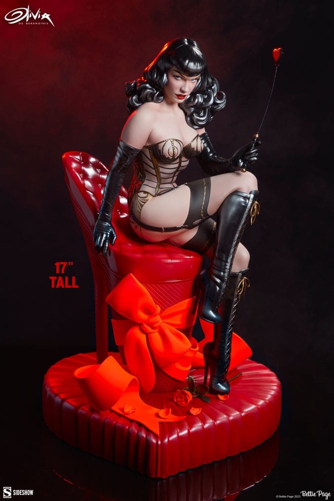 Bettie Page Statue Love Hurts 44 cm (Totalpris 11.995,-)