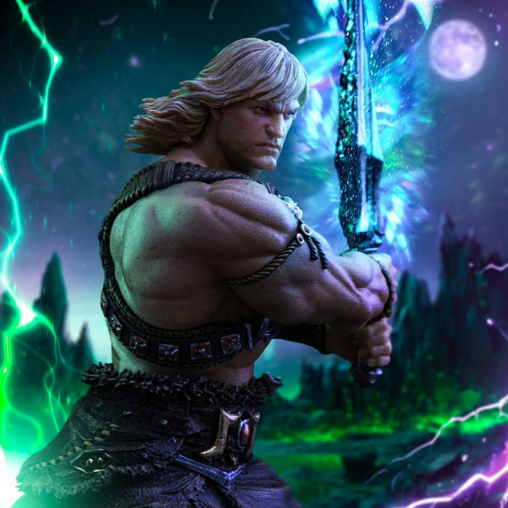 Masters of the Universe Deluxe Art Scale Statue 1/10 He-Man Unleashed 34 cm (totalpris 4.295,-)
