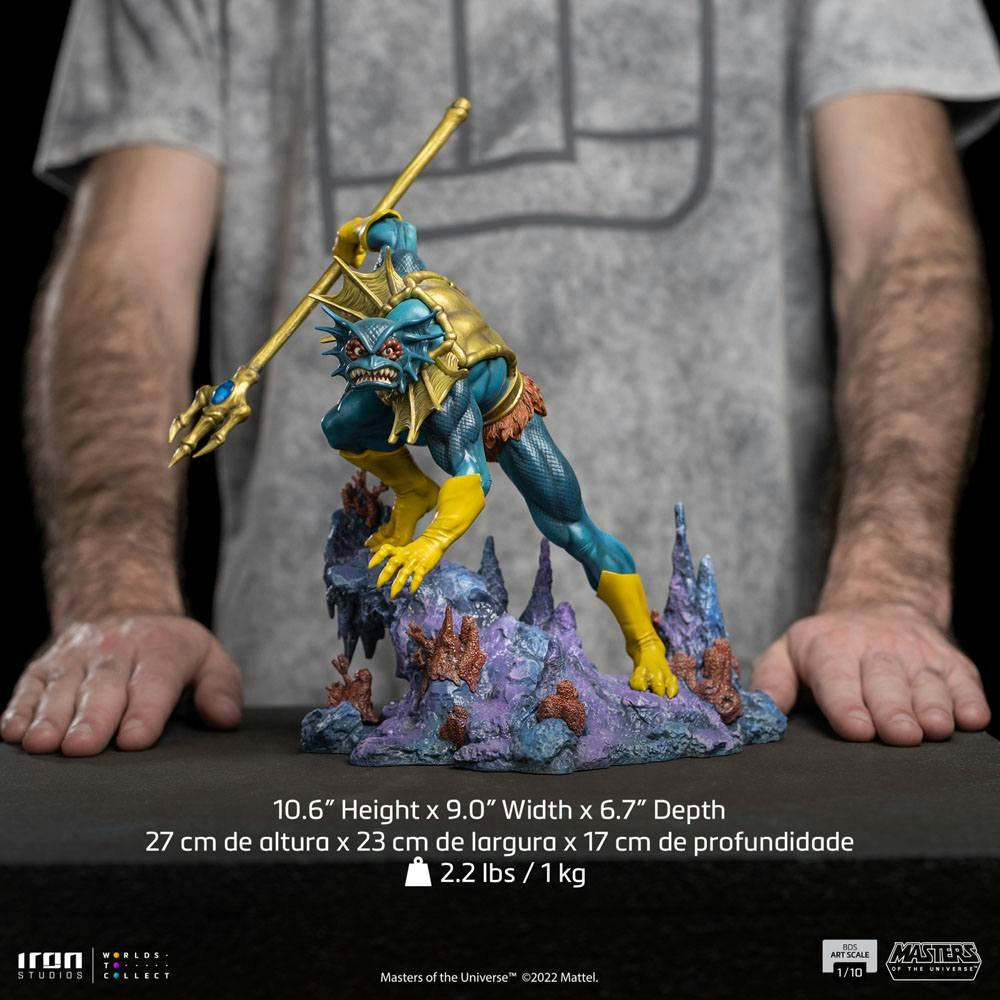 Masters of the Universe Deluxe Art Scale Statue 1/10 He-man and Battle Cat 31 cm (totalpris 3.295,-)