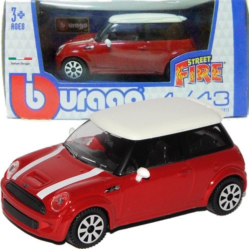 Mini Cooper S 1:43 Rød