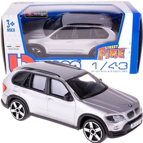 BMW X5 1:43 Sølv