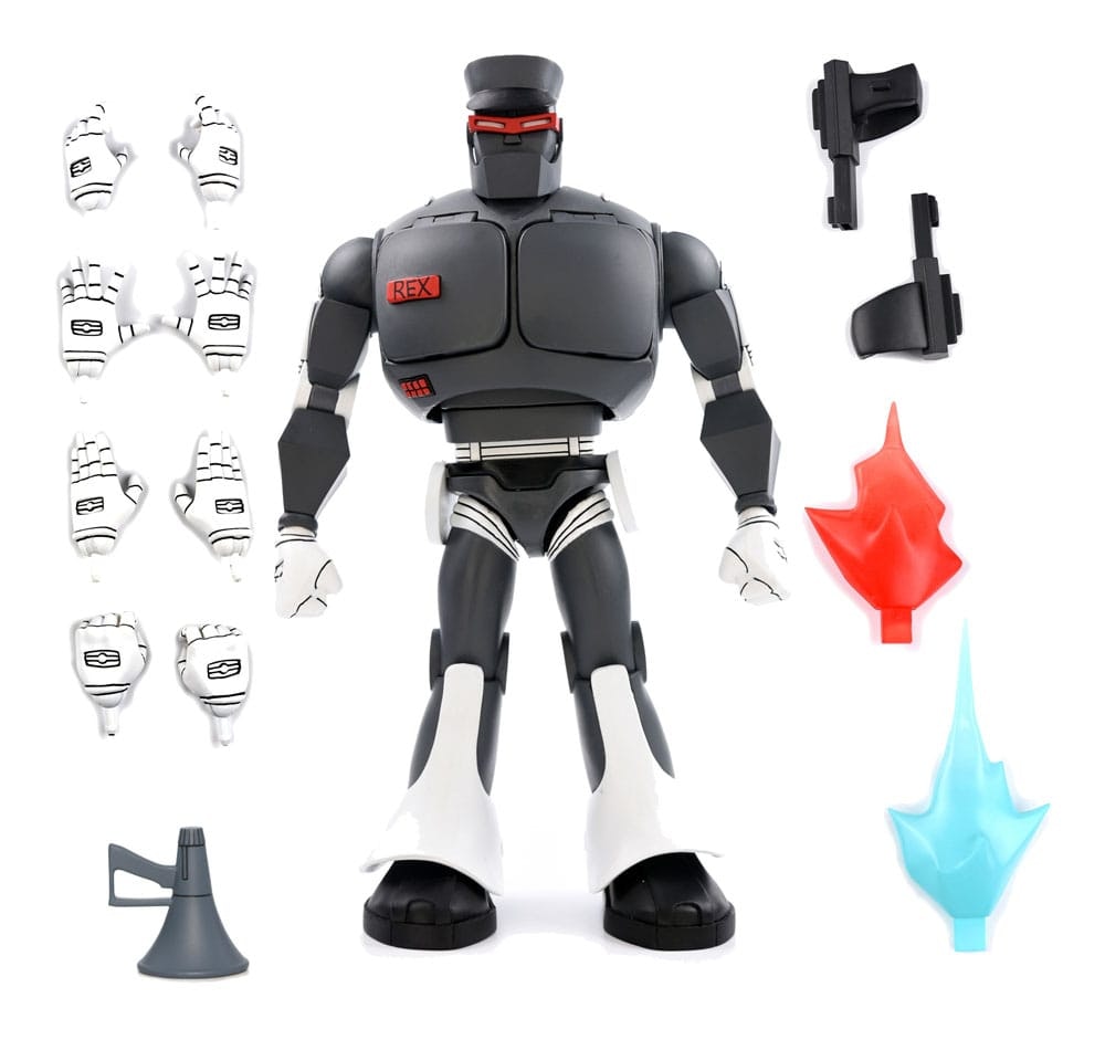 TMNT: (Cartoon 1980) Action Figure Ultimate Evil Rex-1 21 cm (Totalpris 895,-)