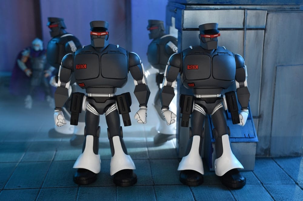 TMNT: (Cartoon 1980) Action Figure Ultimate Evil Rex-1 21 cm (Totalpris 895,-)