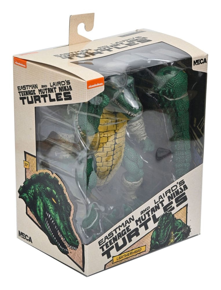 TMNT: (Mirage Comics) Action Figure Leatherhead 21 cm (Totalpris 895,-)